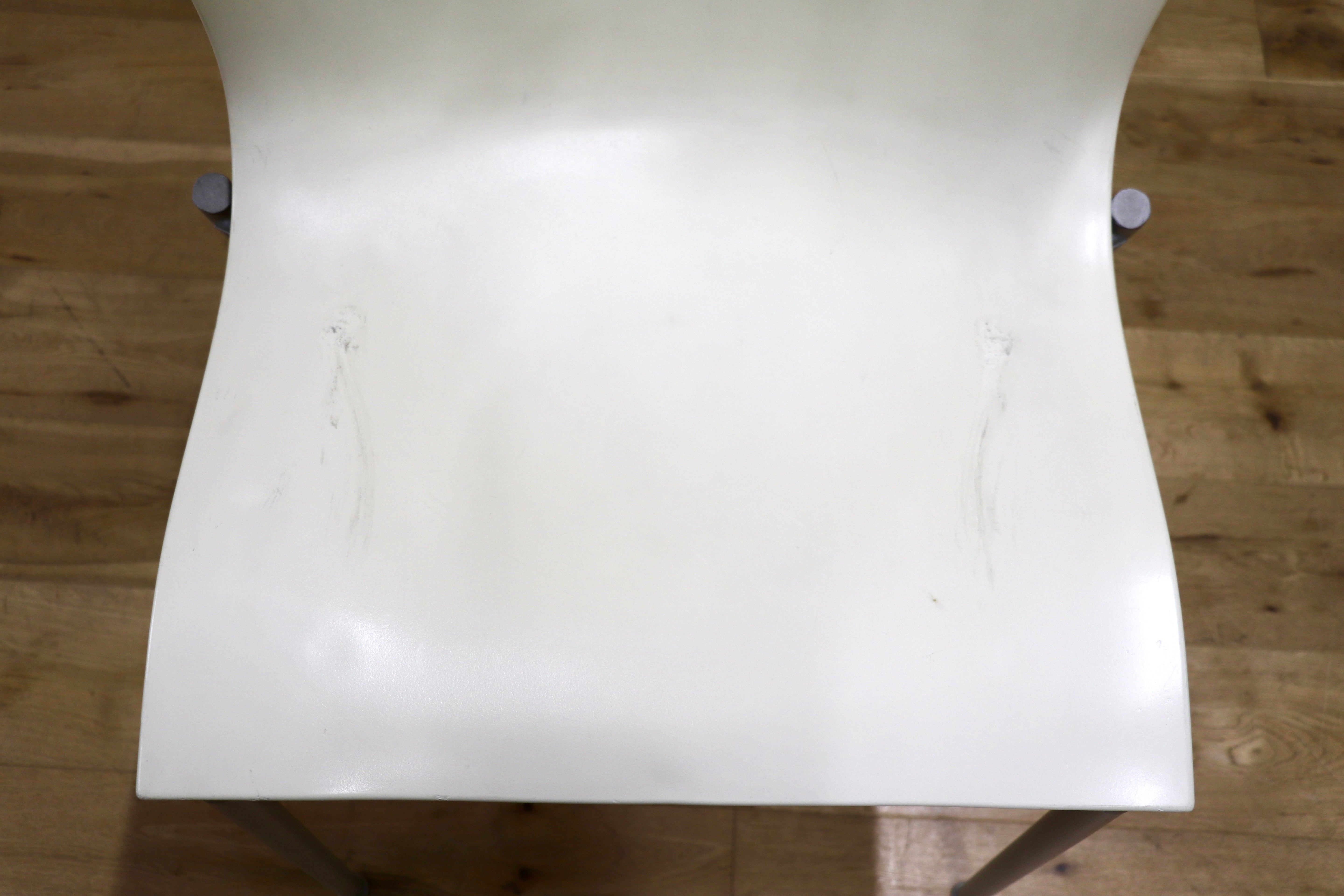 GMJK321B◯Driade / ドリアデ Cameleon Chair カメレオンチェア ダイニングチェア 椅子 スタッキング モダン ホワイト 2脚セット