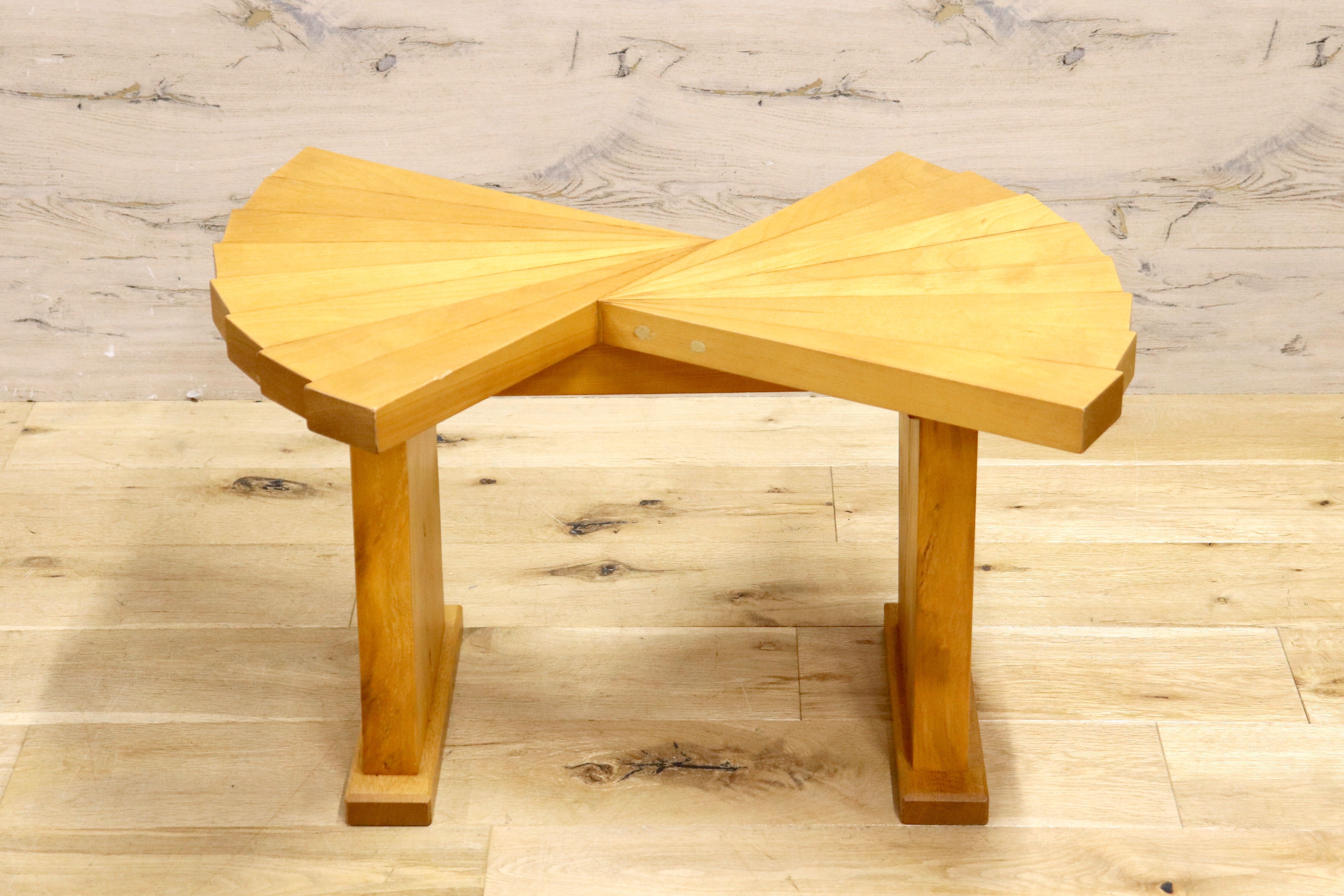 GMIH307○木製 デザインスツール 踏み台 椅子 腰掛け 花台 飾り台 スツール インテリア ナチュラル モダン 木製家具