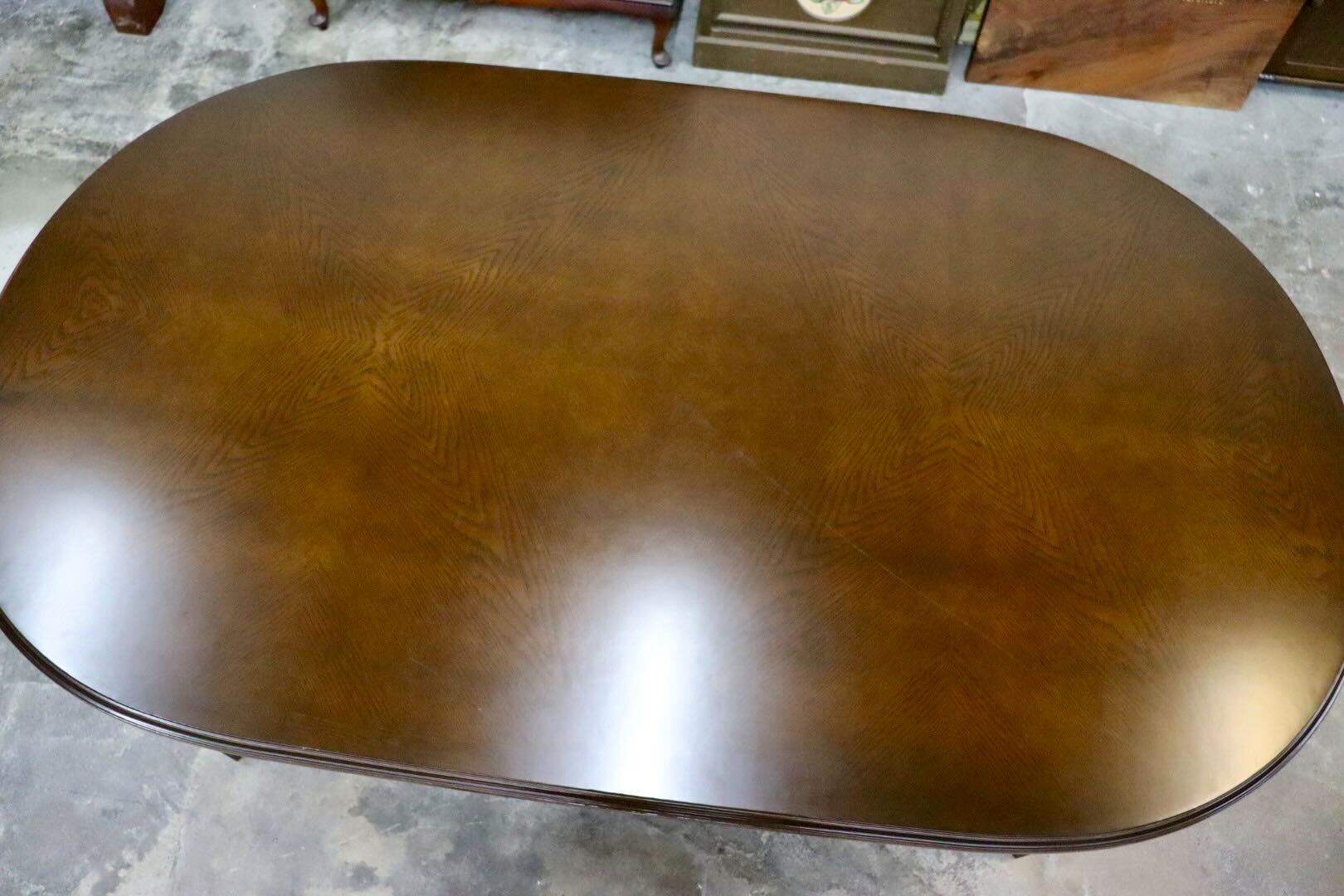 GMJS106○domani / ドマーニ クイーンズライフ DPQ650 ダイニングテーブル 食卓テーブル 作業台 カリモク最高峰 クラシック 定価約65万