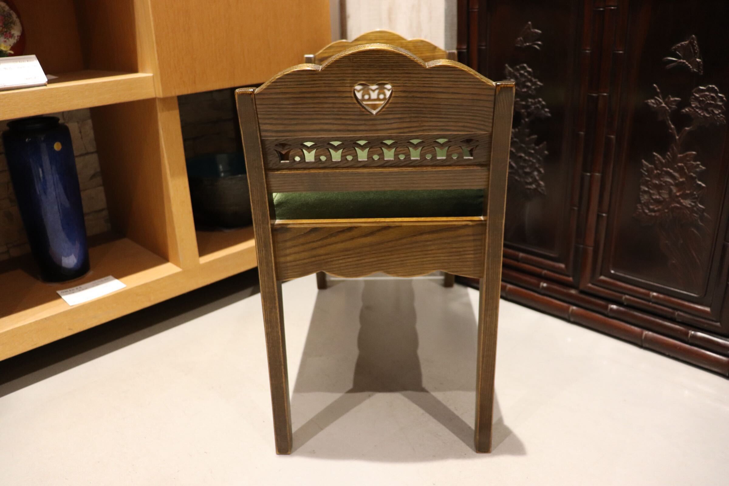 GMIK706B◯パリの雑貨屋 インテルナ南條 Fシリーズ ベンチボックス チェア スツール 木製 フレンチカントリー 定価約5.7万