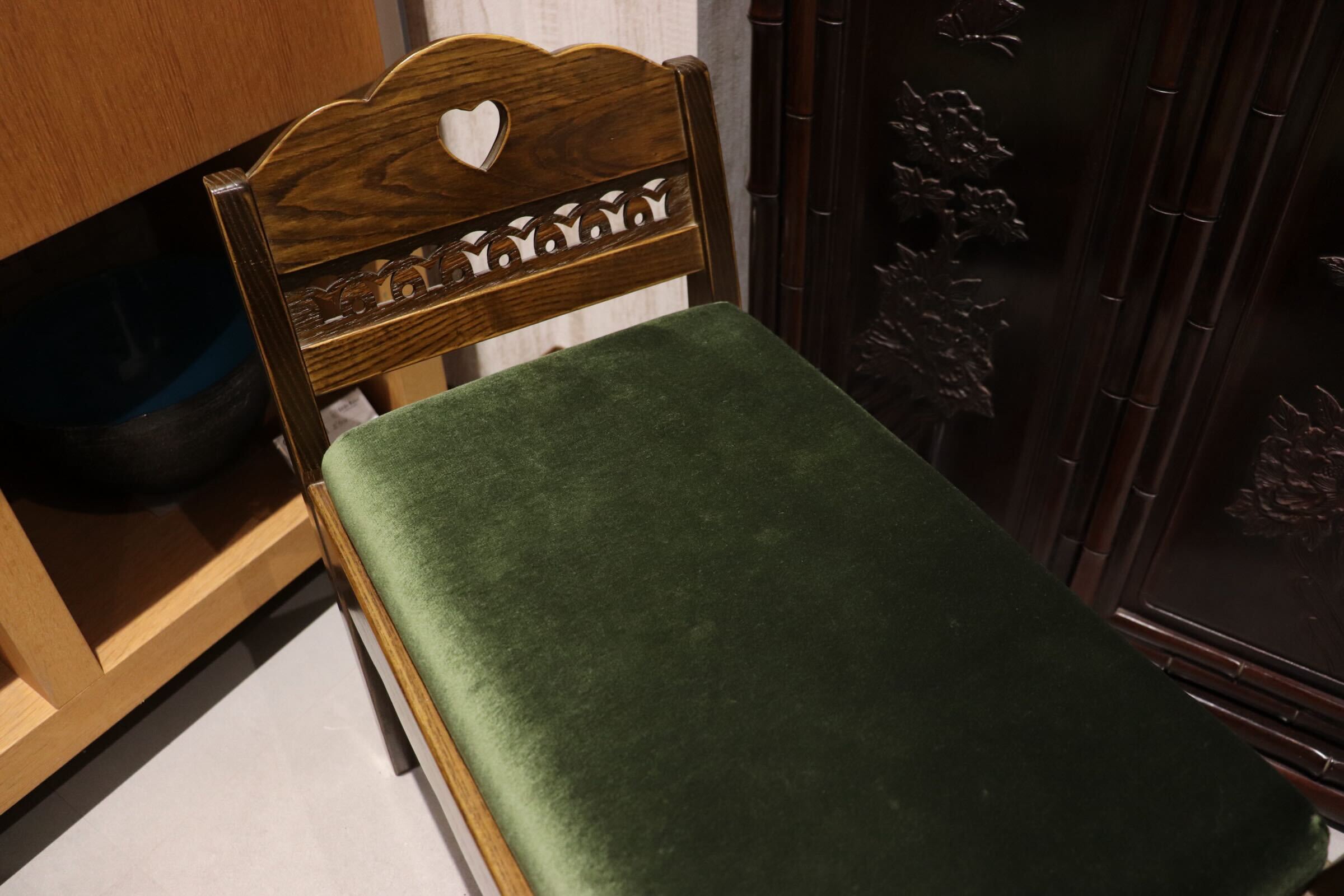 GMIK706B◯パリの雑貨屋 インテルナ南條 Fシリーズ ベンチボックス チェア スツール 木製 フレンチカントリー 定価約5.7万