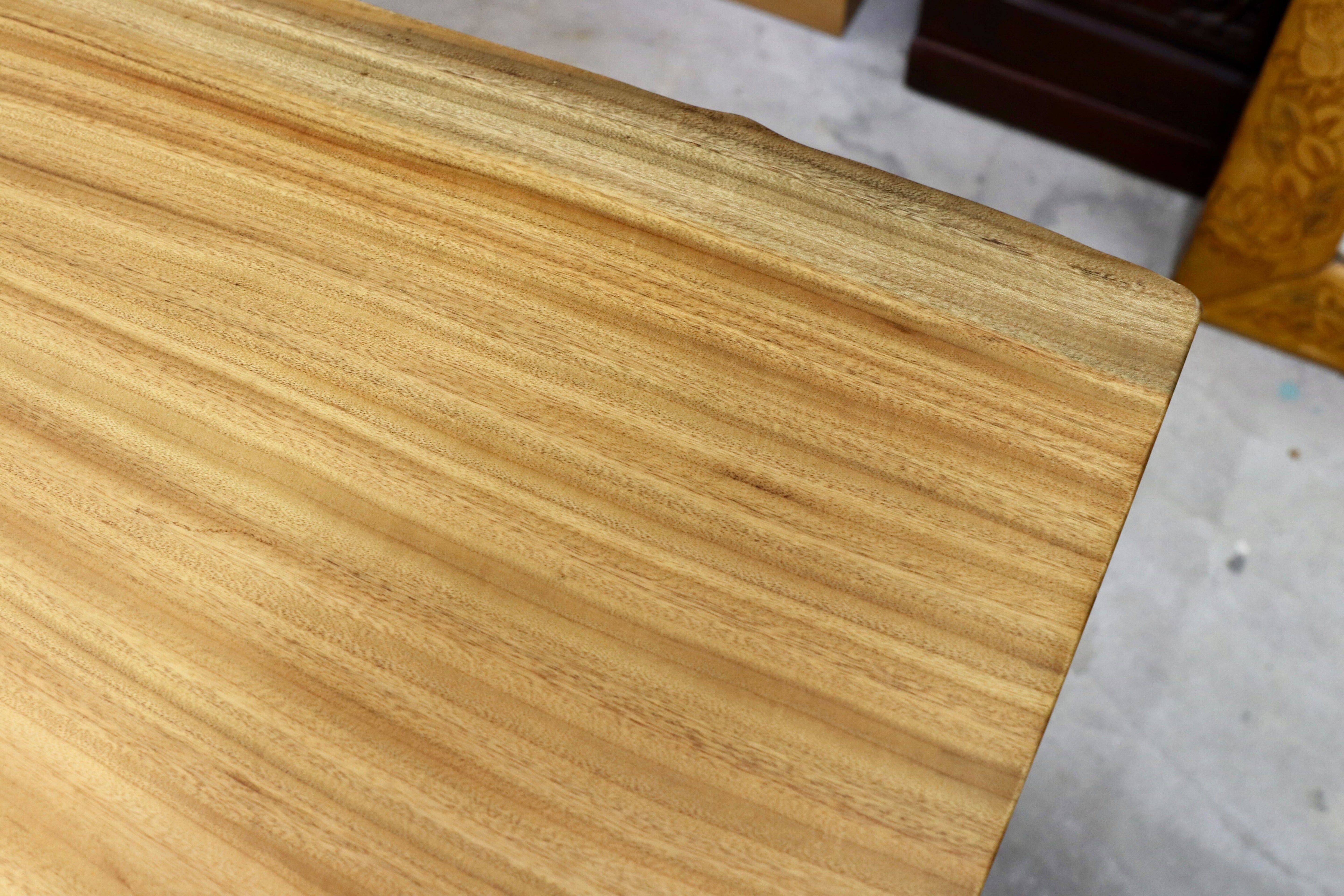 GMIH337○楠 一枚板 ナチュラル モダン ダイニングテーブル 食卓テーブル 定価約65万 モデルルーム展示品