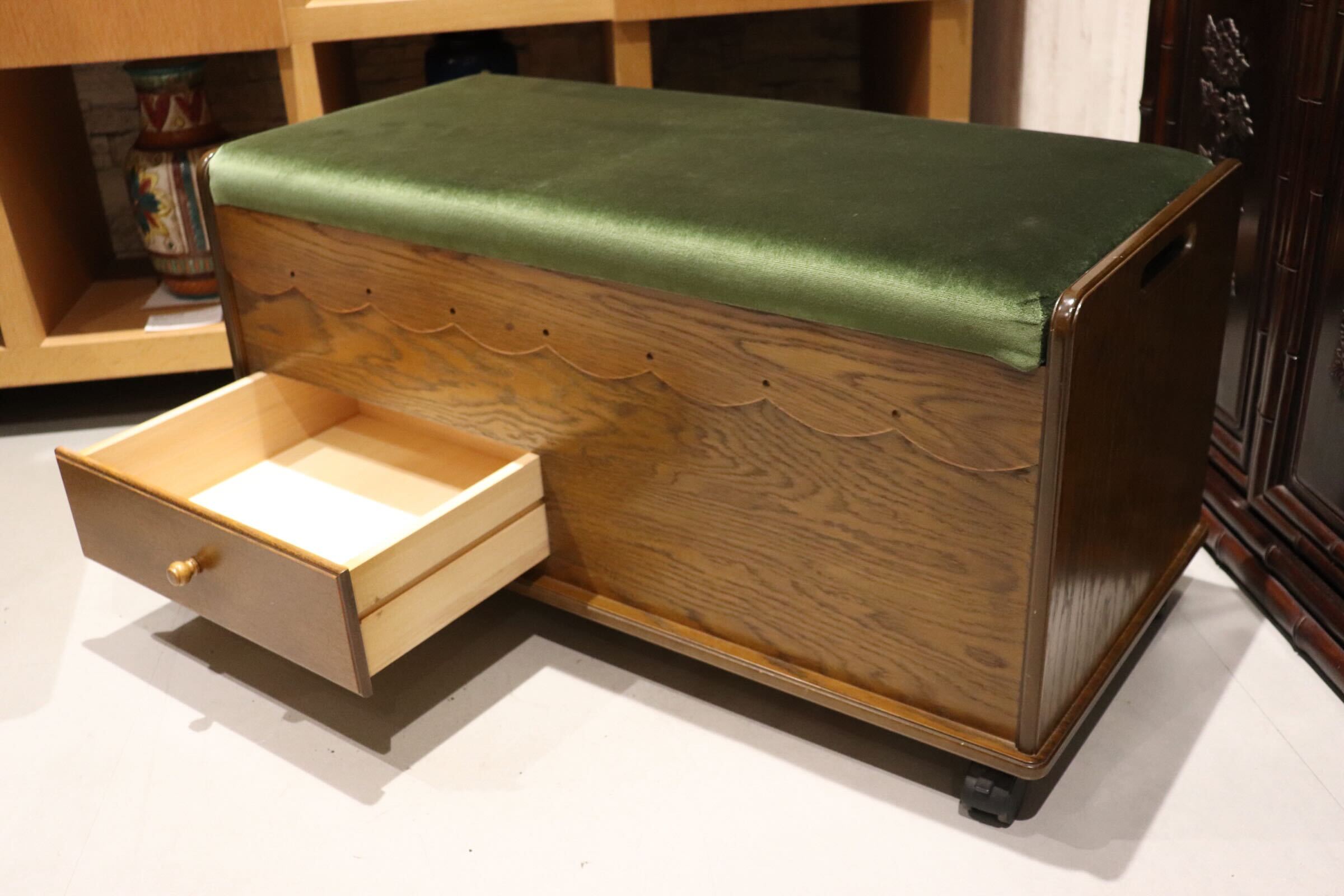 GMIK706A○ パリの雑貨屋 インテルナ南條 Fシリーズ チェア スツール ベンチボックス 木製 フレンチカントリー 廃番