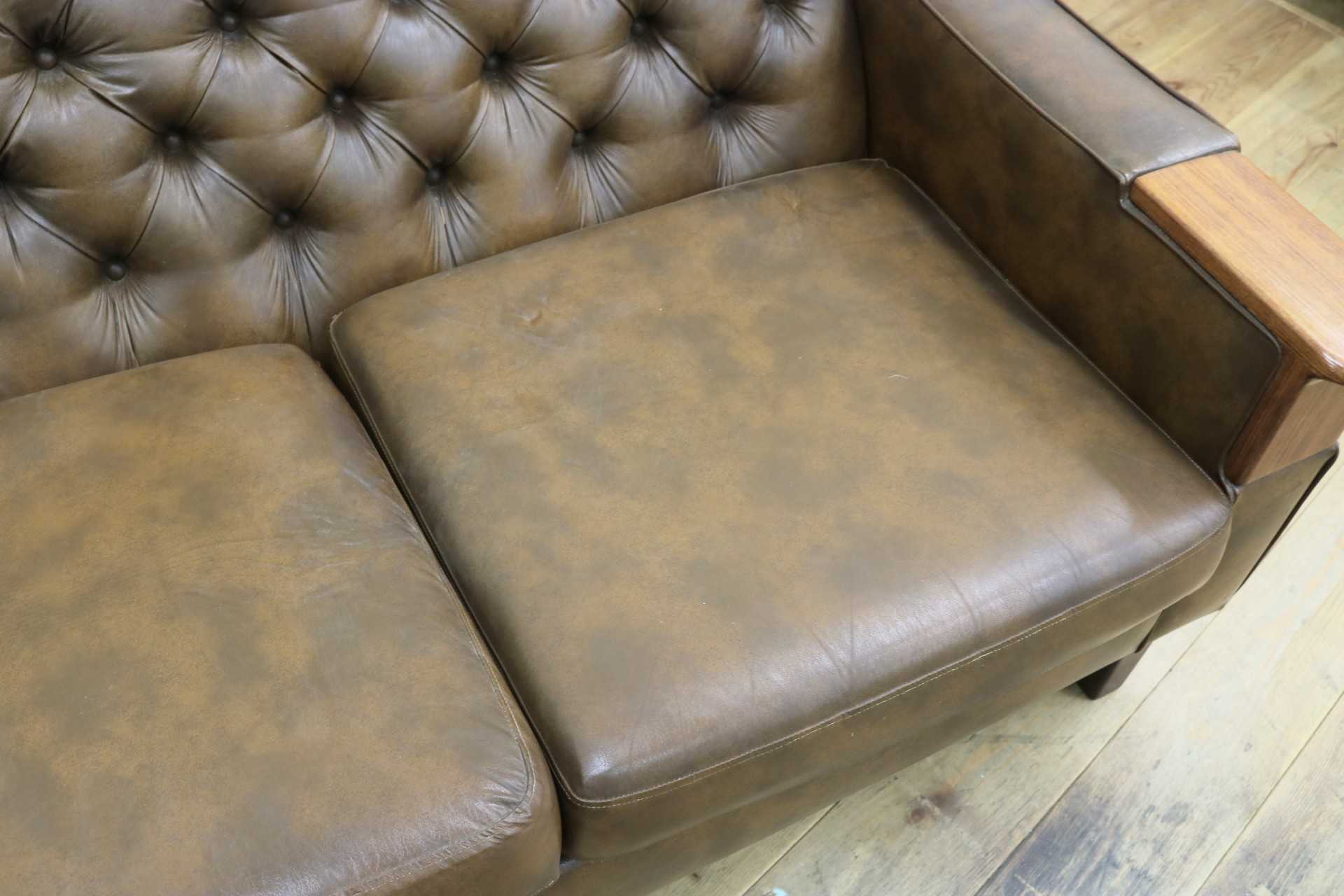GMJH205C◯冨士ファニチア / FUJI FURNITUR 3人掛けソファ トリプルソファ レザー 応接室 昭和レトロ ヴィンテージ