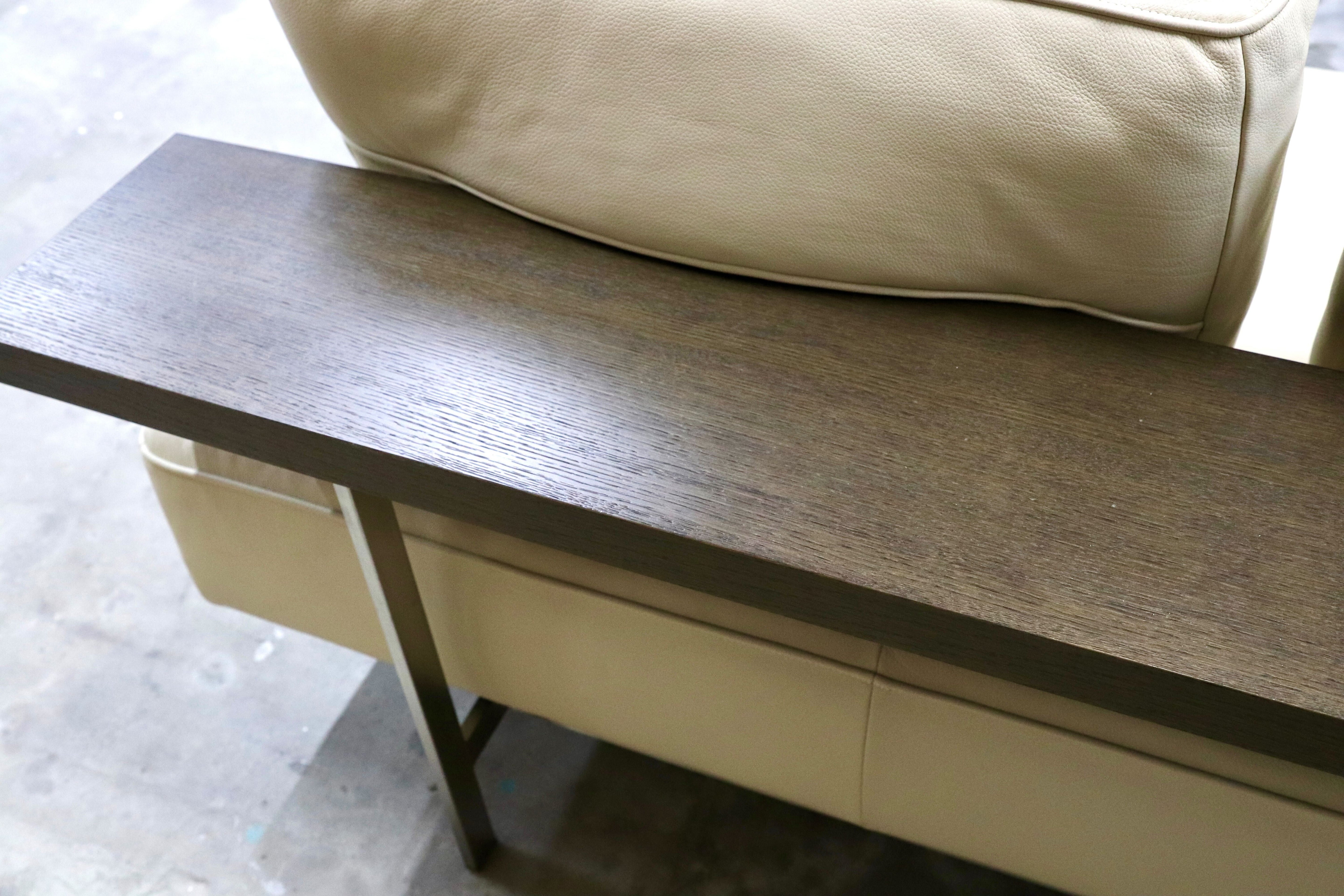 GMIS367○ROLF BENZ / ロルフベンツ DONO ドノ カウチソファ シェーズロング 本革 IDC大塚家具 左肘ロング 3人掛けソファ 定価約150万