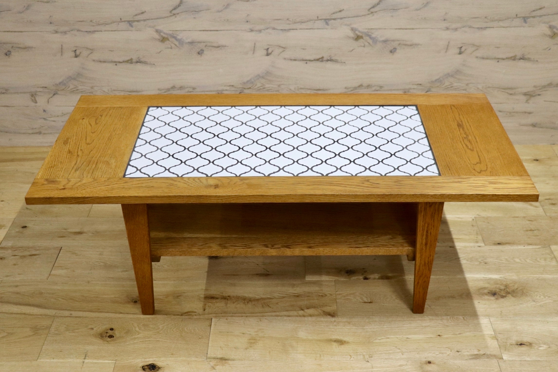 GMJH271○SWITCH / スウィッチ Tile Living Table センターテーブル リビングテーブル ホワイトオーク無垢材 モダン 展示品