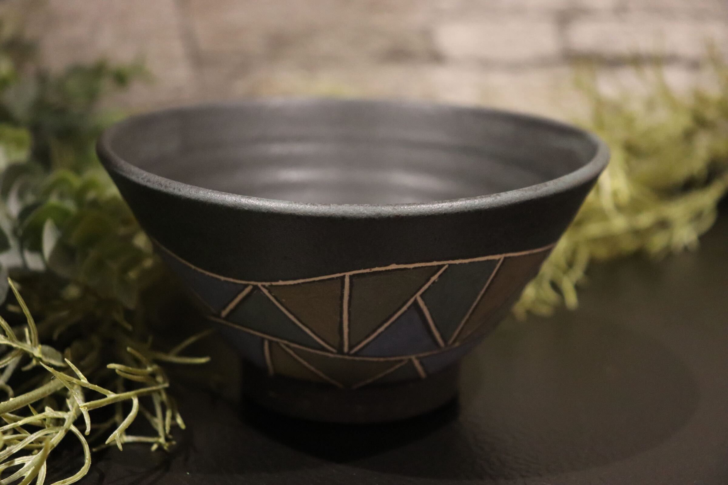 GMIO317○市野悟窯 丹波焼 めしわん 市野哲次 伝統工芸 陶器 未使用