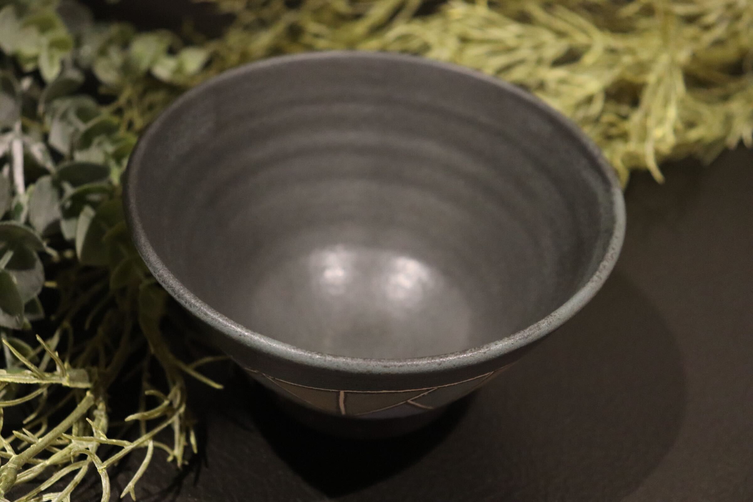 GMIO317○市野悟窯 丹波焼 めしわん 市野哲次 伝統工芸 陶器 未使用