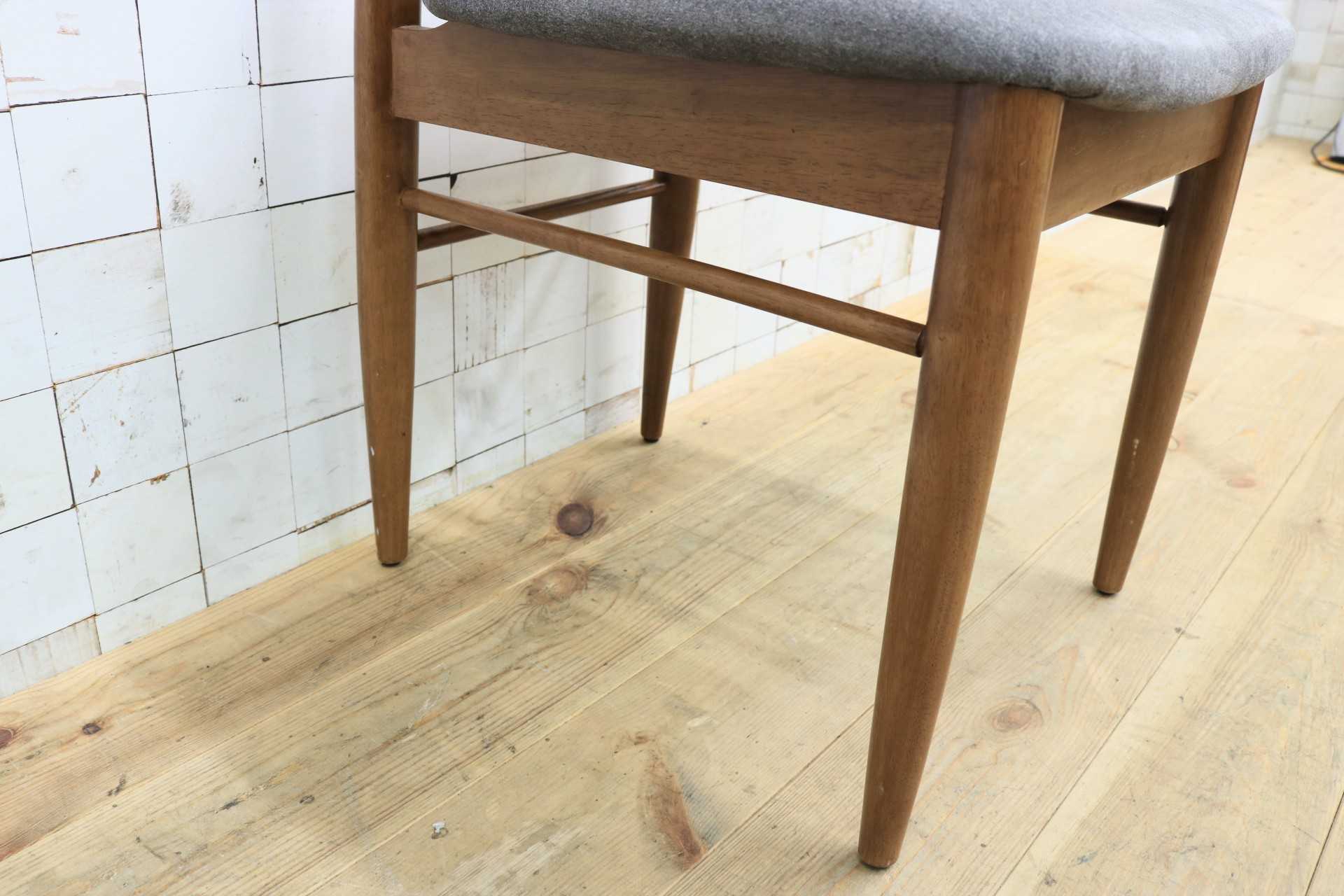 GMJS191◯ACME Furniture / アクメファニチャー TRESTLES CHAIR トラッセルチェアダイニングチェア 椅子 ウォールナット ファブリック