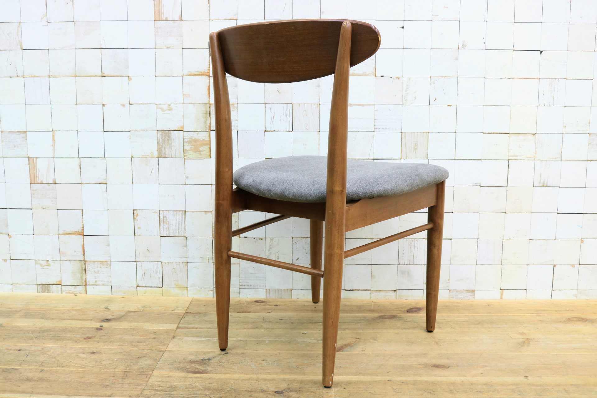 GMJS191◯ACME Furniture / アクメファニチャー TRESTLES CHAIR トラッセルチェアダイニングチェア 椅子 ウォールナット ファブリック