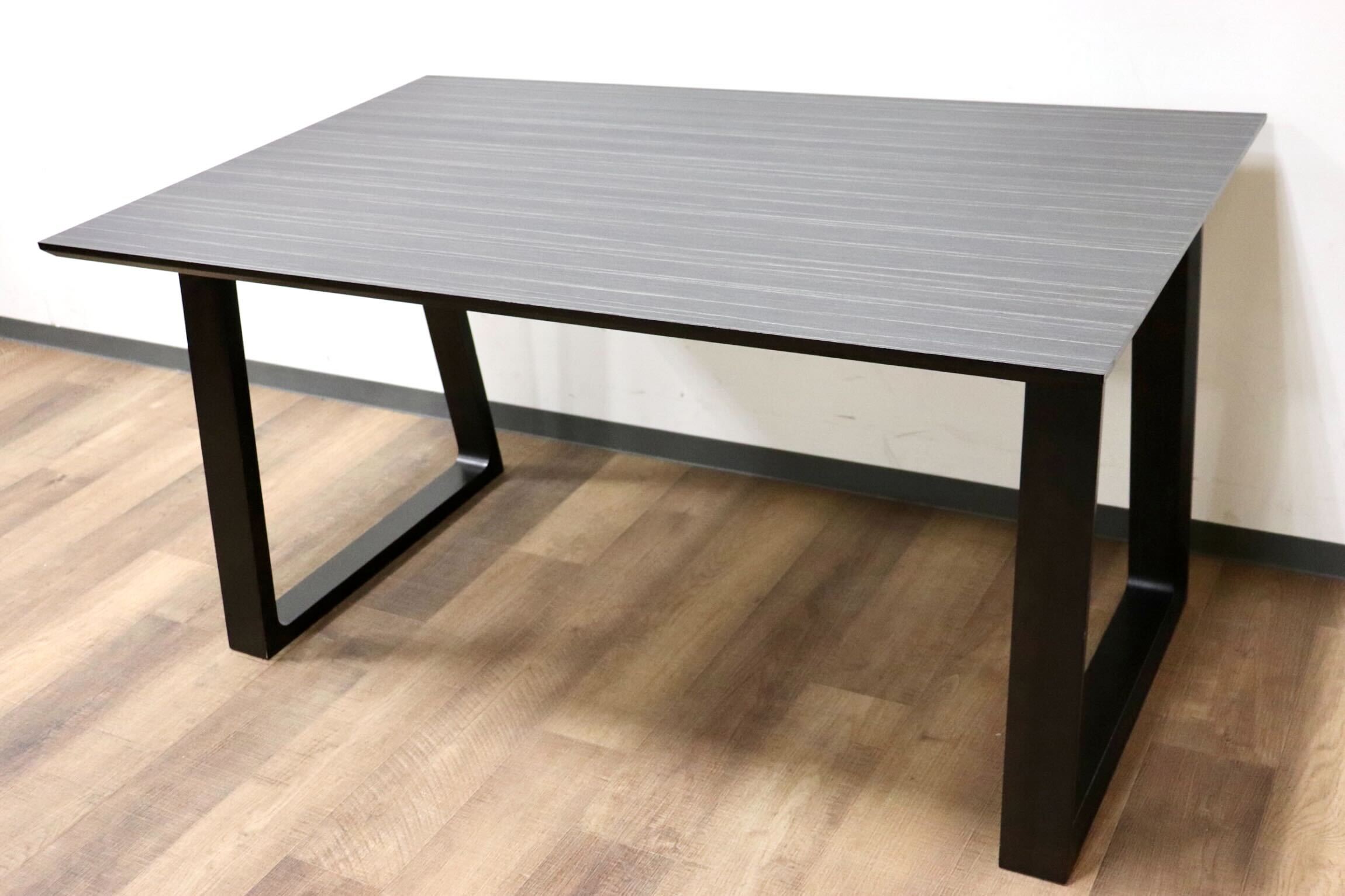 GMGK461○karimoku / カリモク DA4580 ダイニングテーブル 食卓テーブル 作業台 メラミン化粧板 スタイリッシュ モダン 定価9.5万 展示品