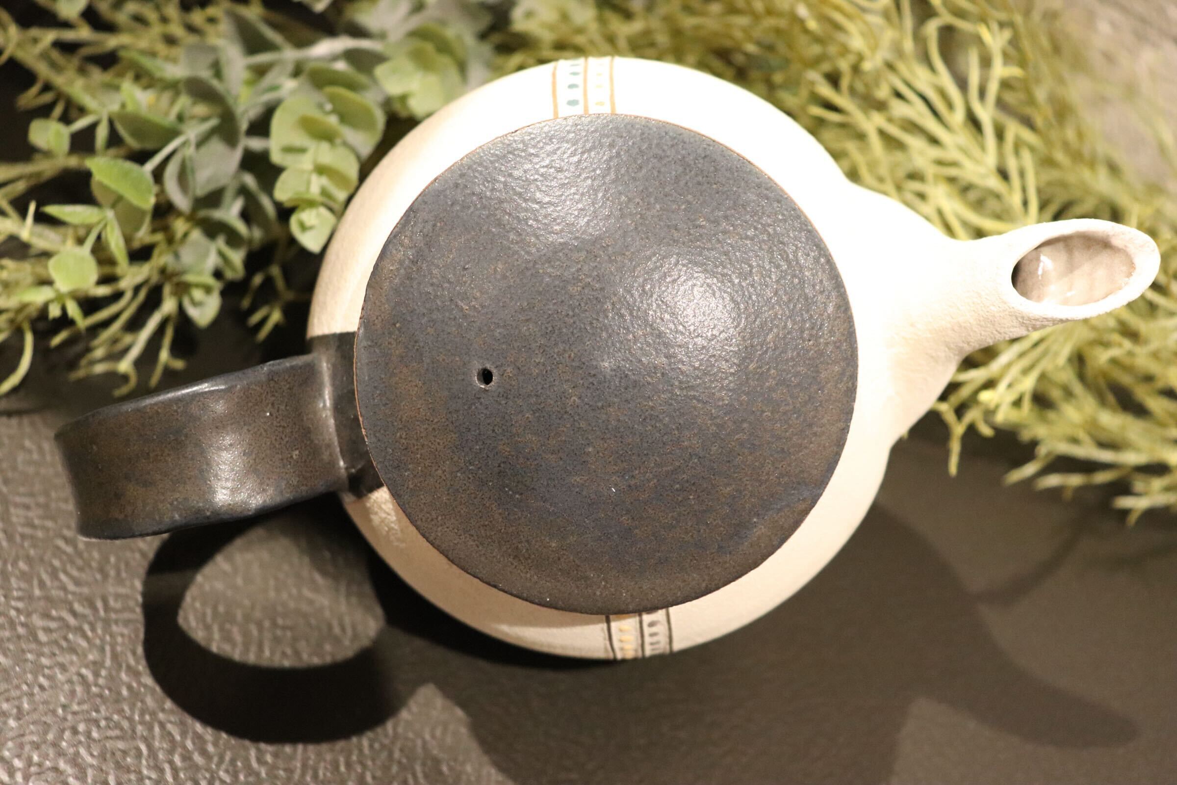 GMIO315○市野悟窯 丹波焼 ティーポット 市野哲次 伝統工芸 丹波篠山