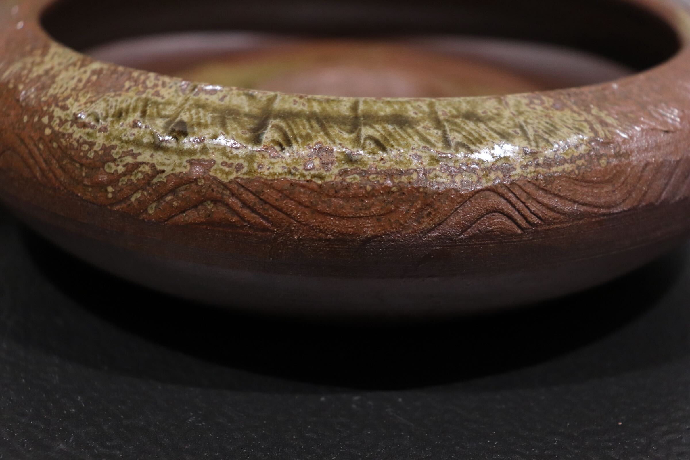 GMIO322-D○市野悟窯 丹波焼 灰皿 市野哲次 伝統工芸 丹波篠山 未使用