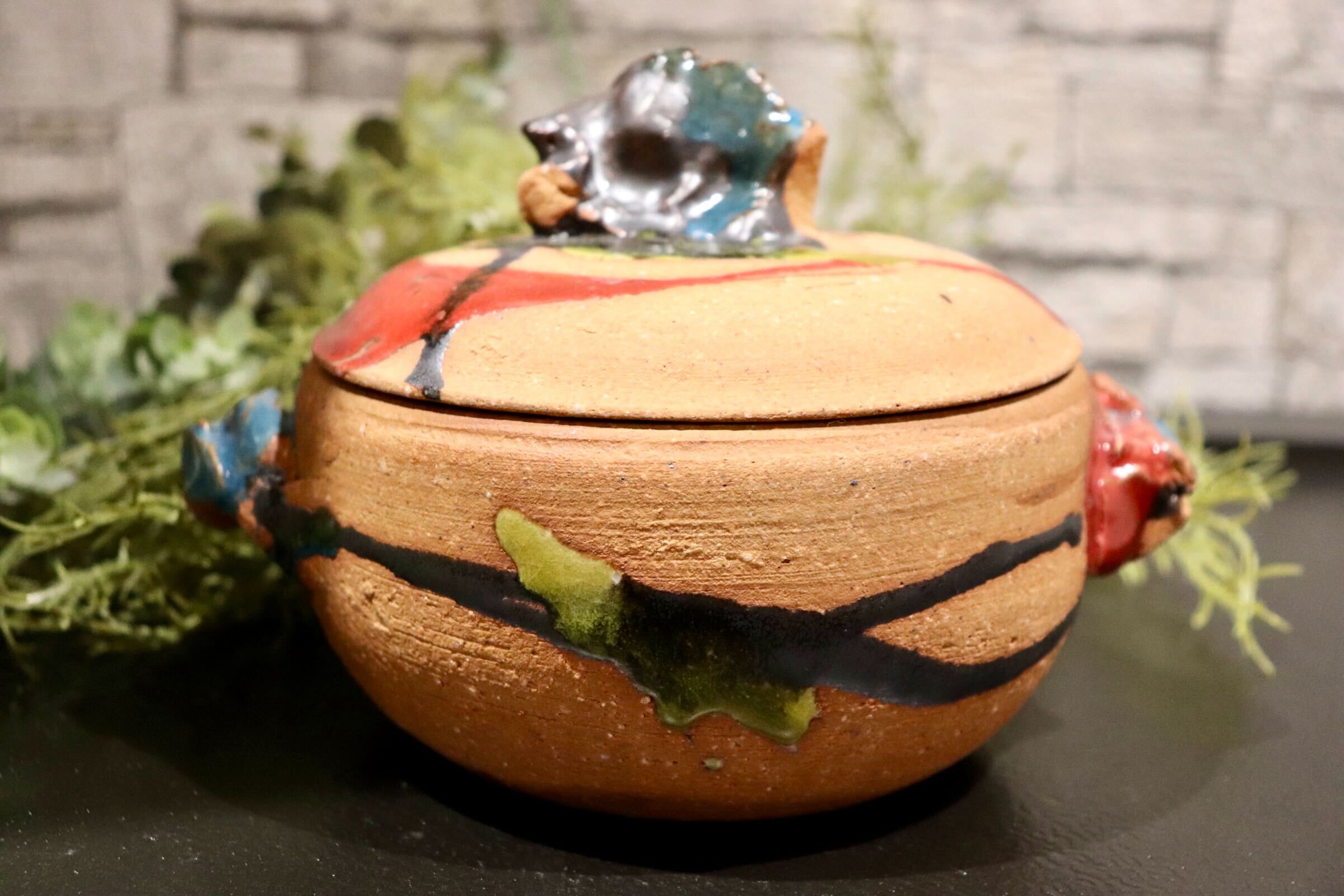 GMIO365◯丹文窯 丹波焼 土鍋 和食器 伝統工芸 丹波篠山 未使用