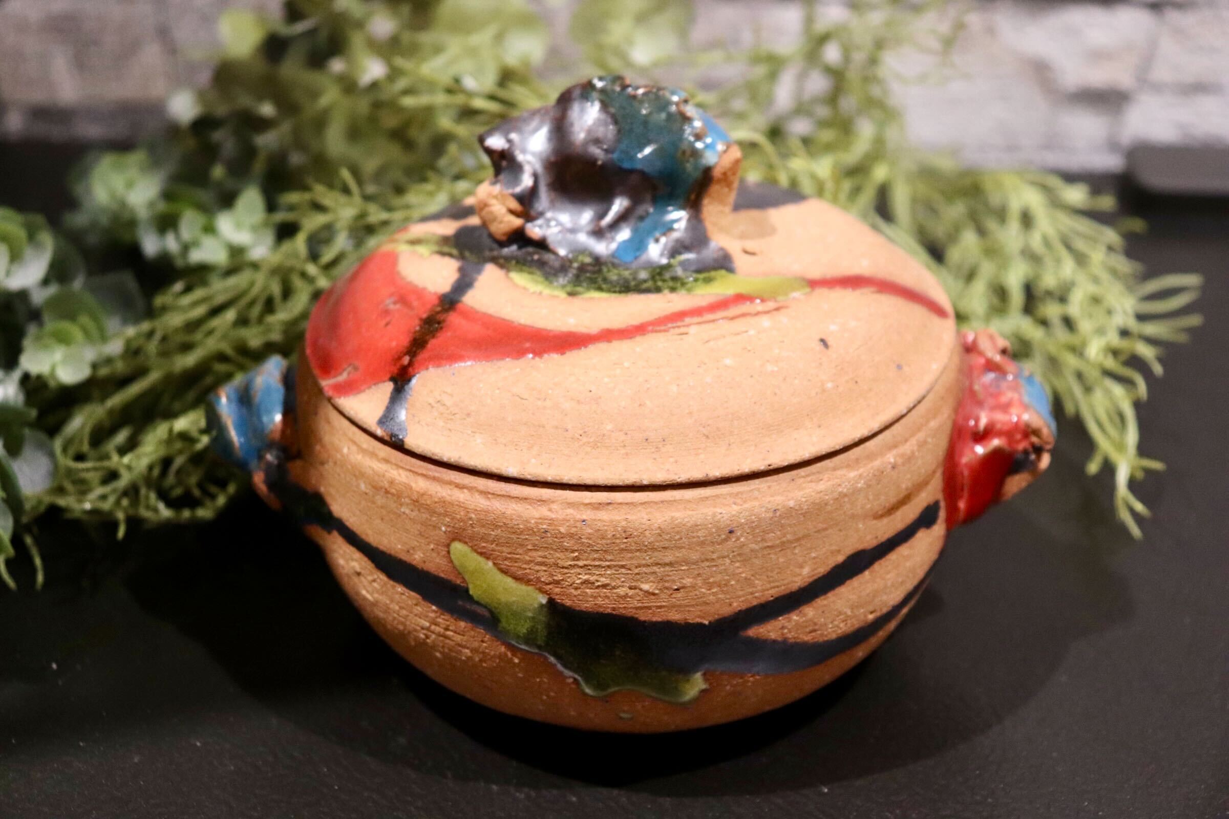 GMIO365◯丹文窯 丹波焼 土鍋 和食器 伝統工芸 丹波篠山 未使用