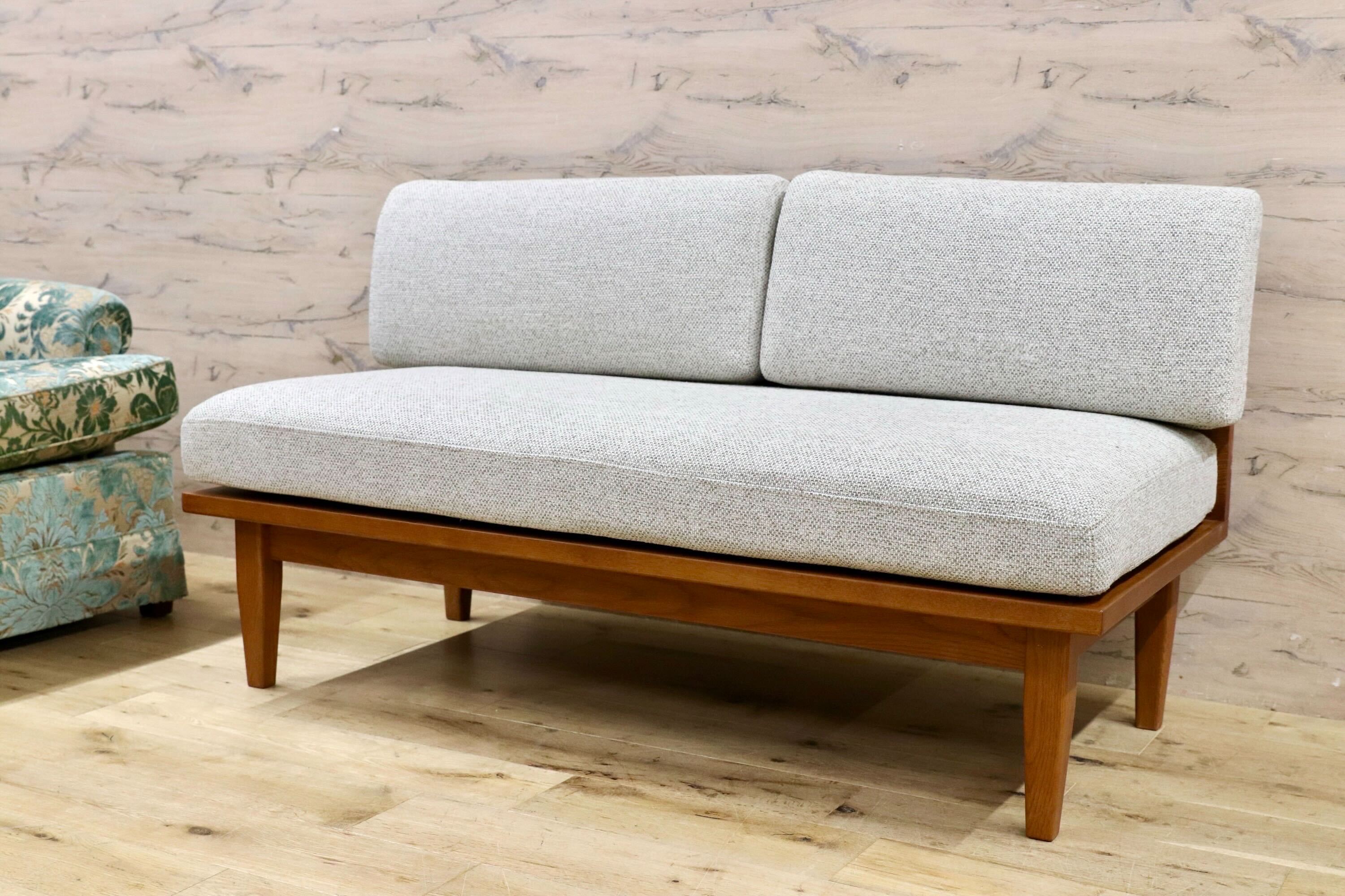 GMIS424A○unico / ウニコ WICK ウィック 2人掛けソファ ラブソファ ベンチソファ リビングソファ 約7万