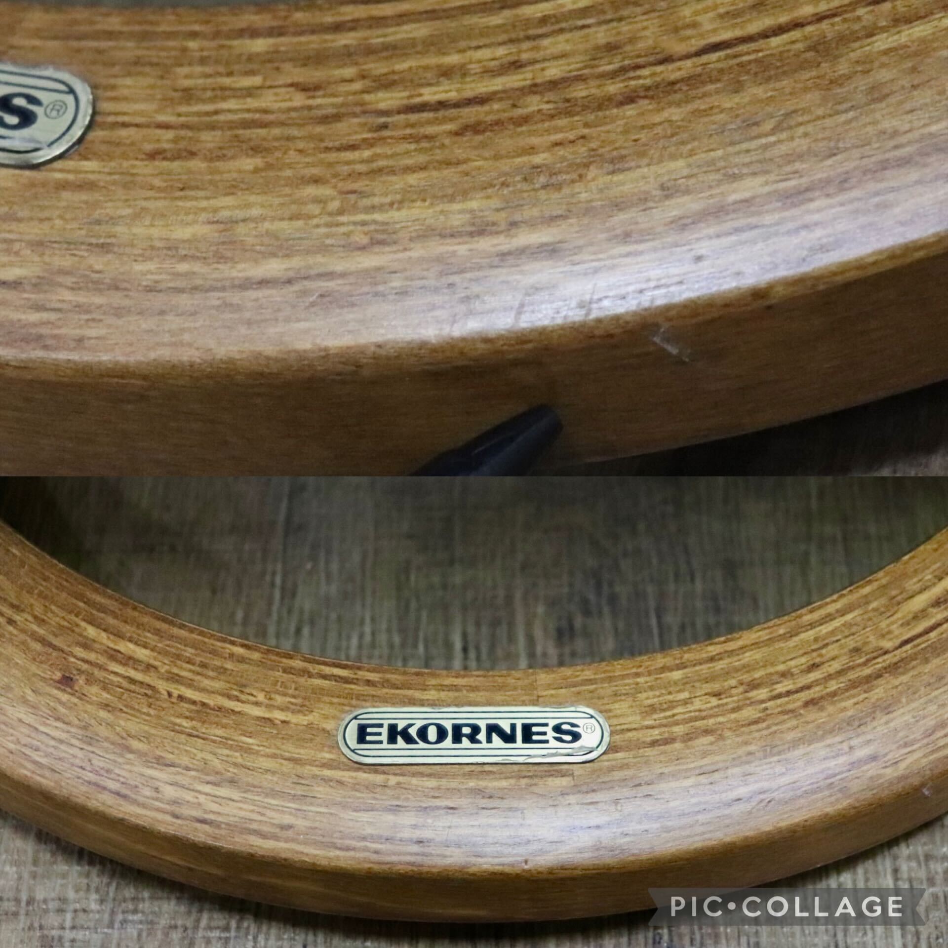 GMGN155○EKORNES / エコーネス オットマン フットスツール 本革 北欧 ノルウェー グリーン