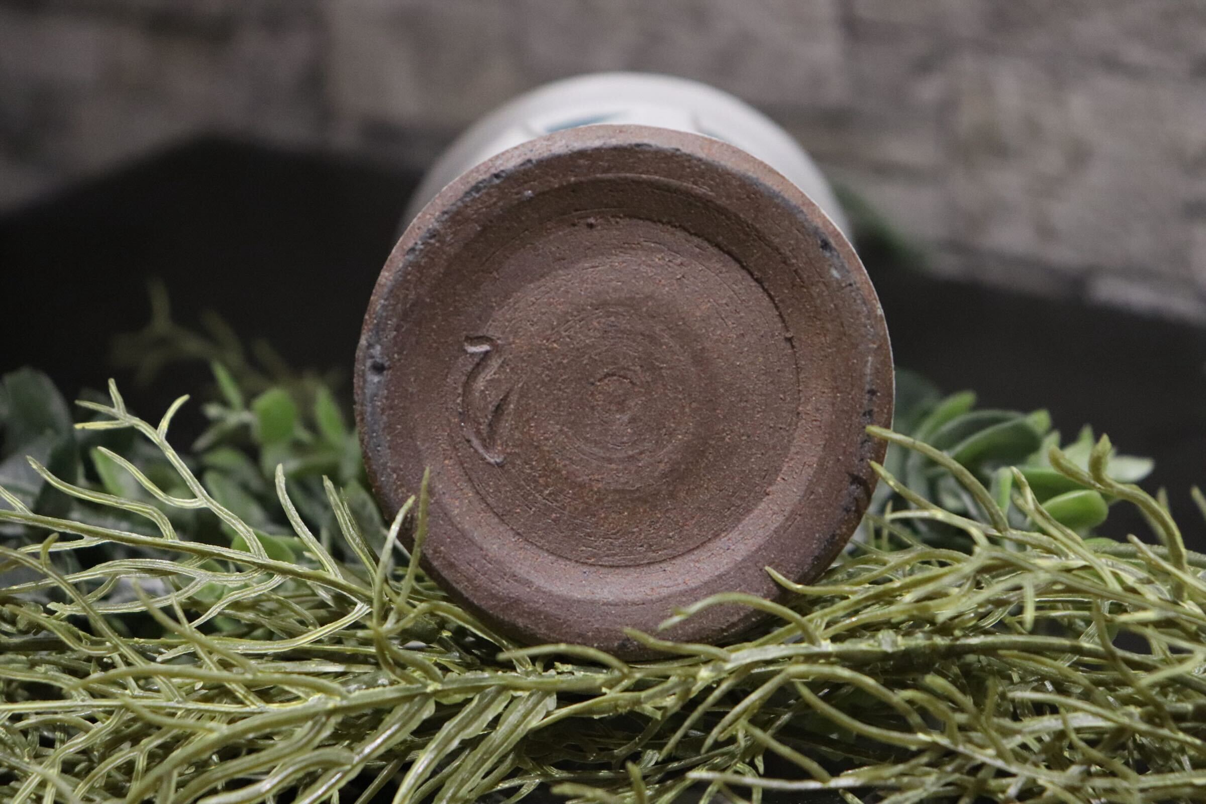 GMIO89◯市野悟窯 丹波焼 ビアカップ 伝統工芸 丹波篠山 未使用