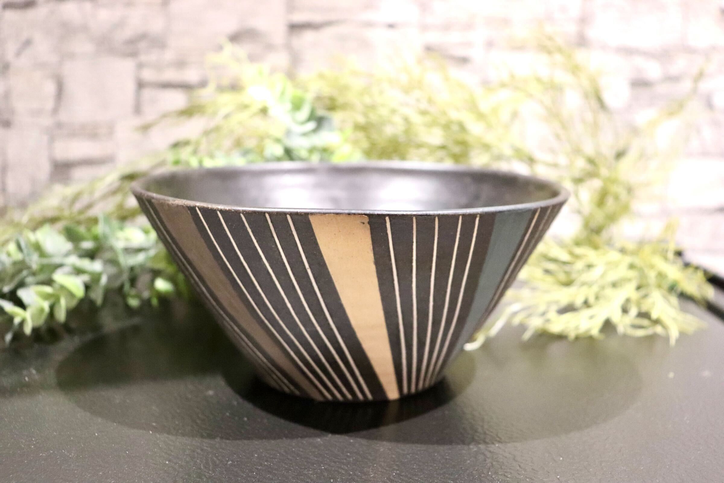 GMIO85◯市野悟窯 丹波焼 鉢 飯碗 茶碗 陶器 市野哲次 伝統工芸 丹波篠山 未使用