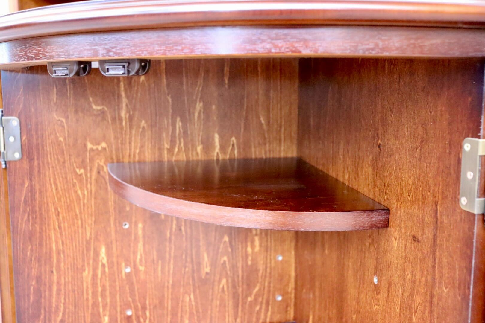 カリモク コーナーボード コーナーキャビネット 飾り棚 リビング収納 i4※