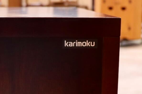 カリモク コーナーボード コーナーキャビネット 飾り棚 リビング収納 i4※