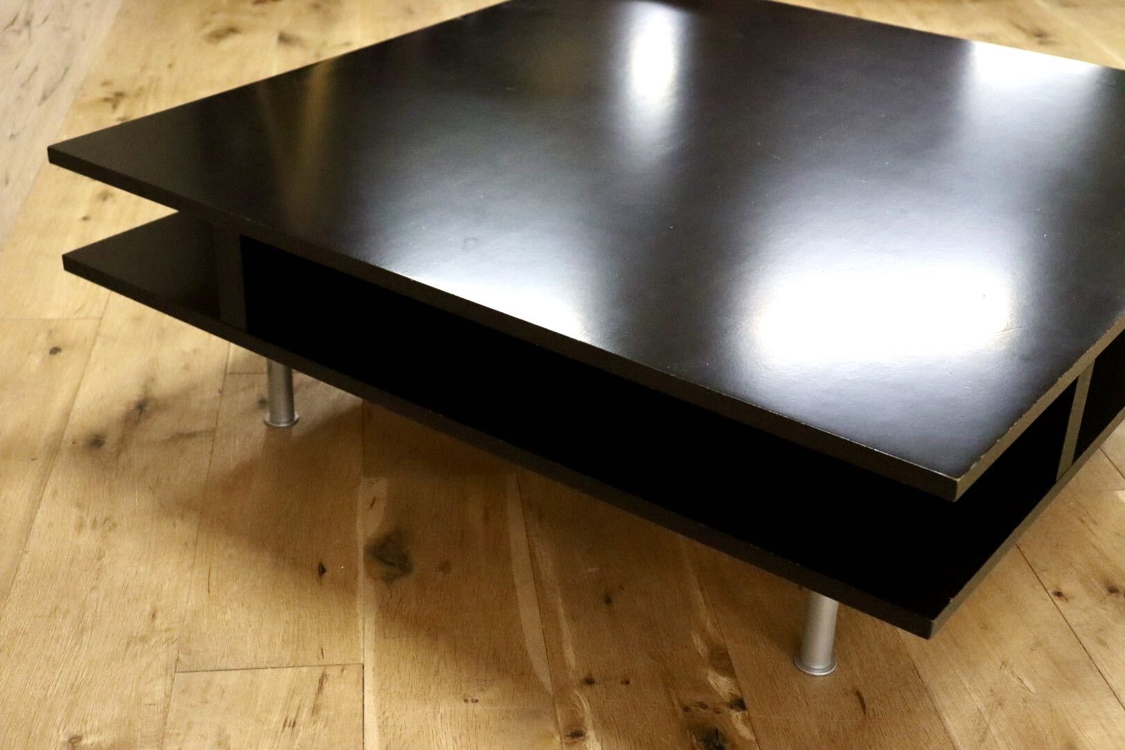 GMJS125○BoConcept / ボーコンセプト サンドイッチ コーヒーテーブル リビングテーブル センターテーブル 北欧 デンマーク ダークブラウン