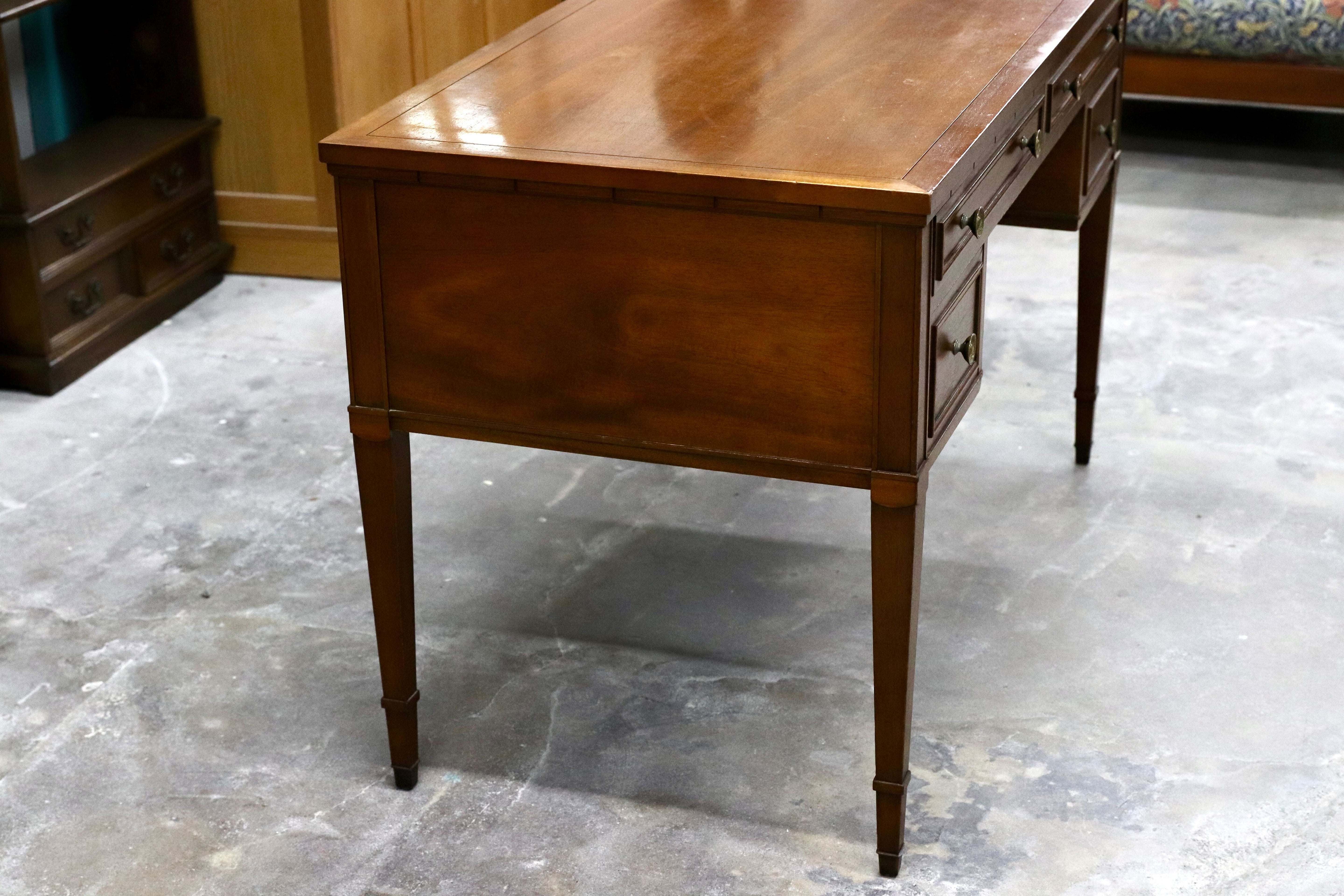 GMIK406○DREXEL HERITAGE / ドレクセルヘリテイジ トライユン 学習机 デスク 書斎机 US クラシック ヴィンテージ 定価約42万