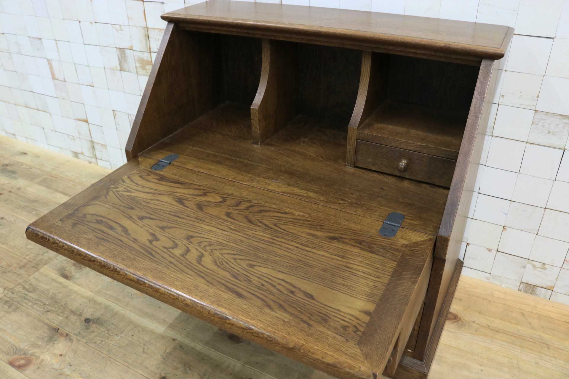 GMJS217B◯旭川家具 敏音知シリーズ ライティングビューロー 座ビューロー ライティングデスク 書斎机 学習机 和室 和家具 古民家 和モダン