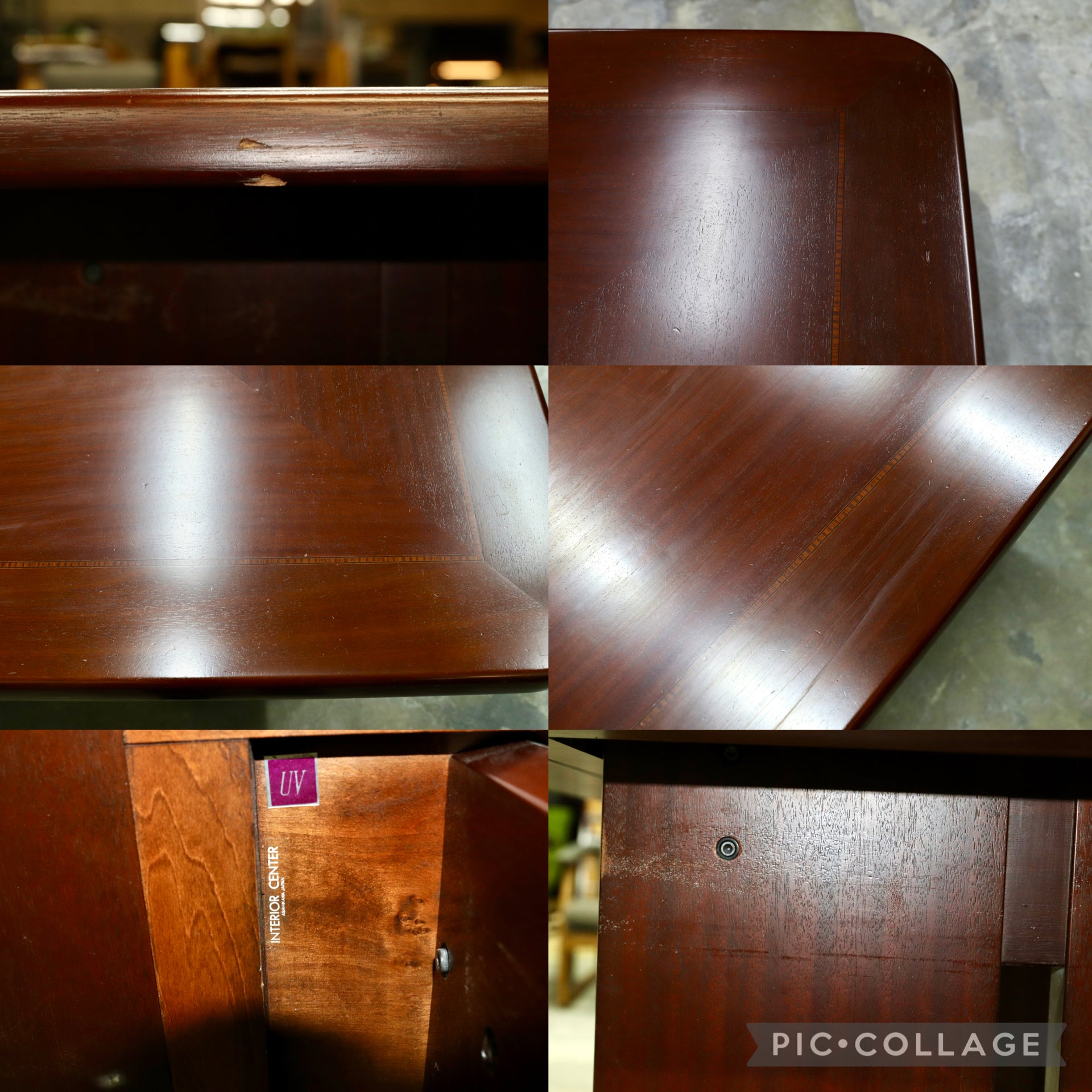 GMFS3595○INTERIOR CENTER / インテリアセンター 旭川家具 ダイニングテーブル カンディハウス前身 ヴィンテージ クラシック