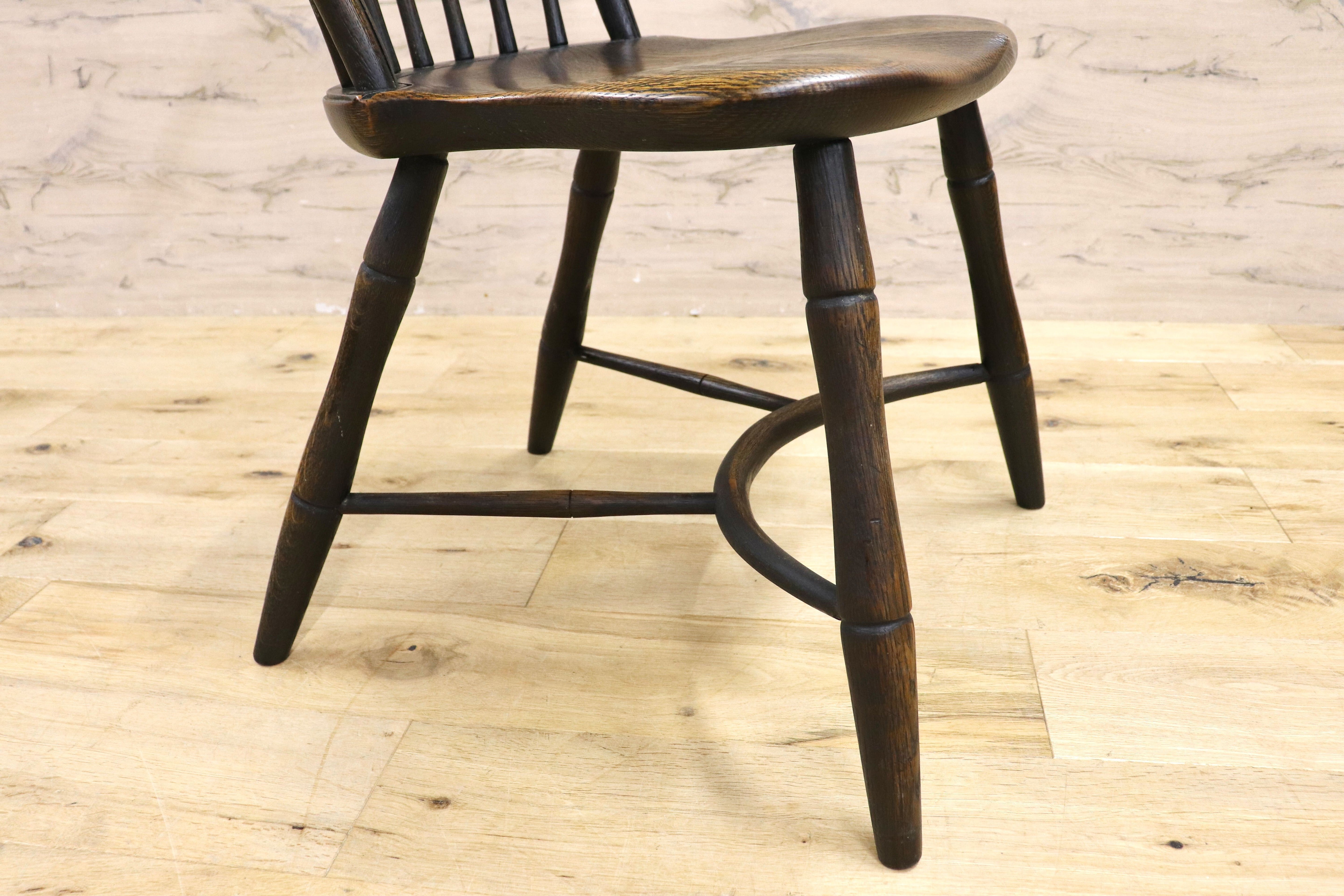 GMIK612A○飛騨産業 / HIDA キツツキ PROVINCIAL ボウバックチェア ダイニングチェア 椅子 オーク無垢材 定価17.6万