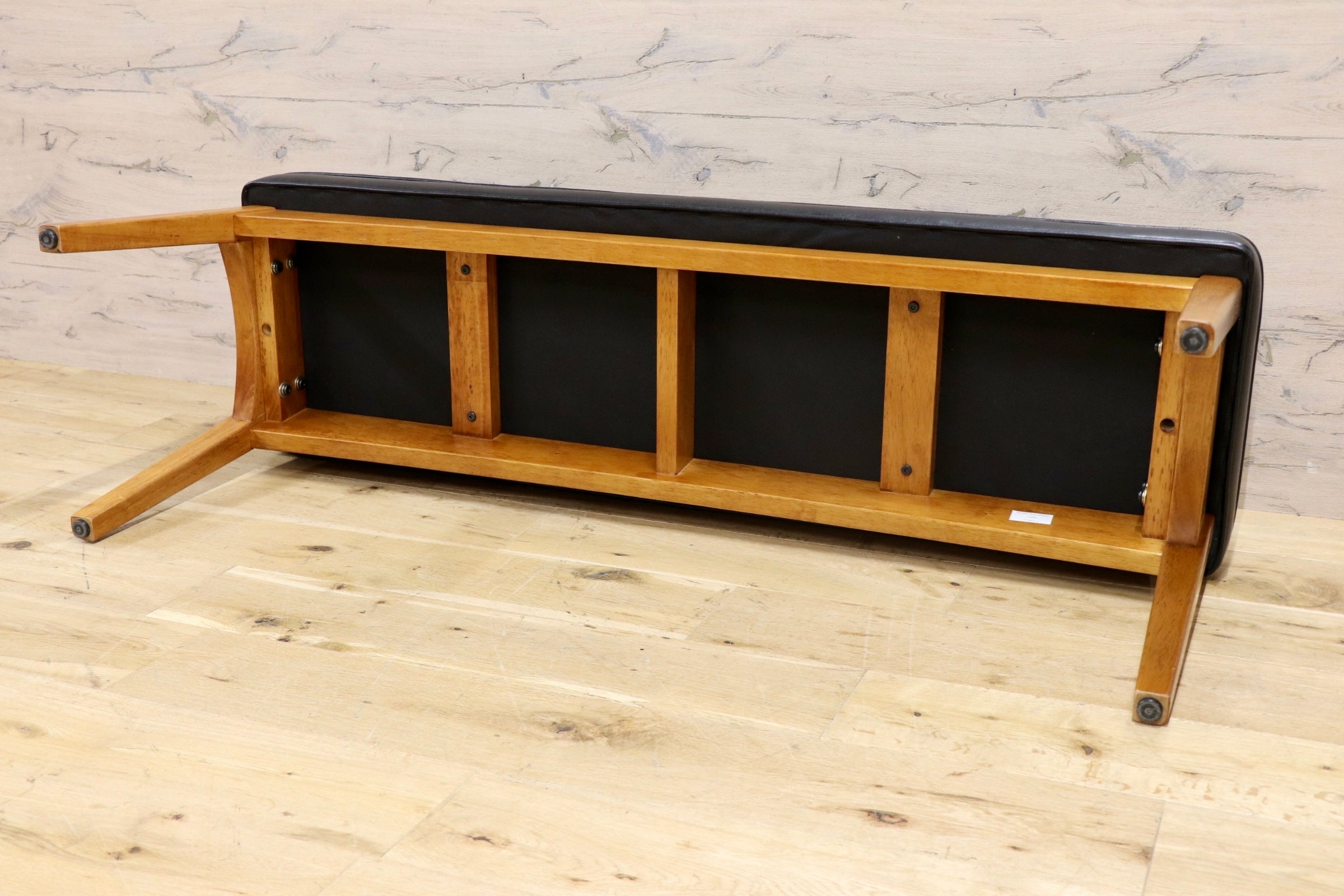 GMJH268○ACME FURNITURE / アクメファニチャー SIERRA FLAT BENCH シエラ フラットベンチ ダイニングベンチ 椅子 定価約3.8万 展示品