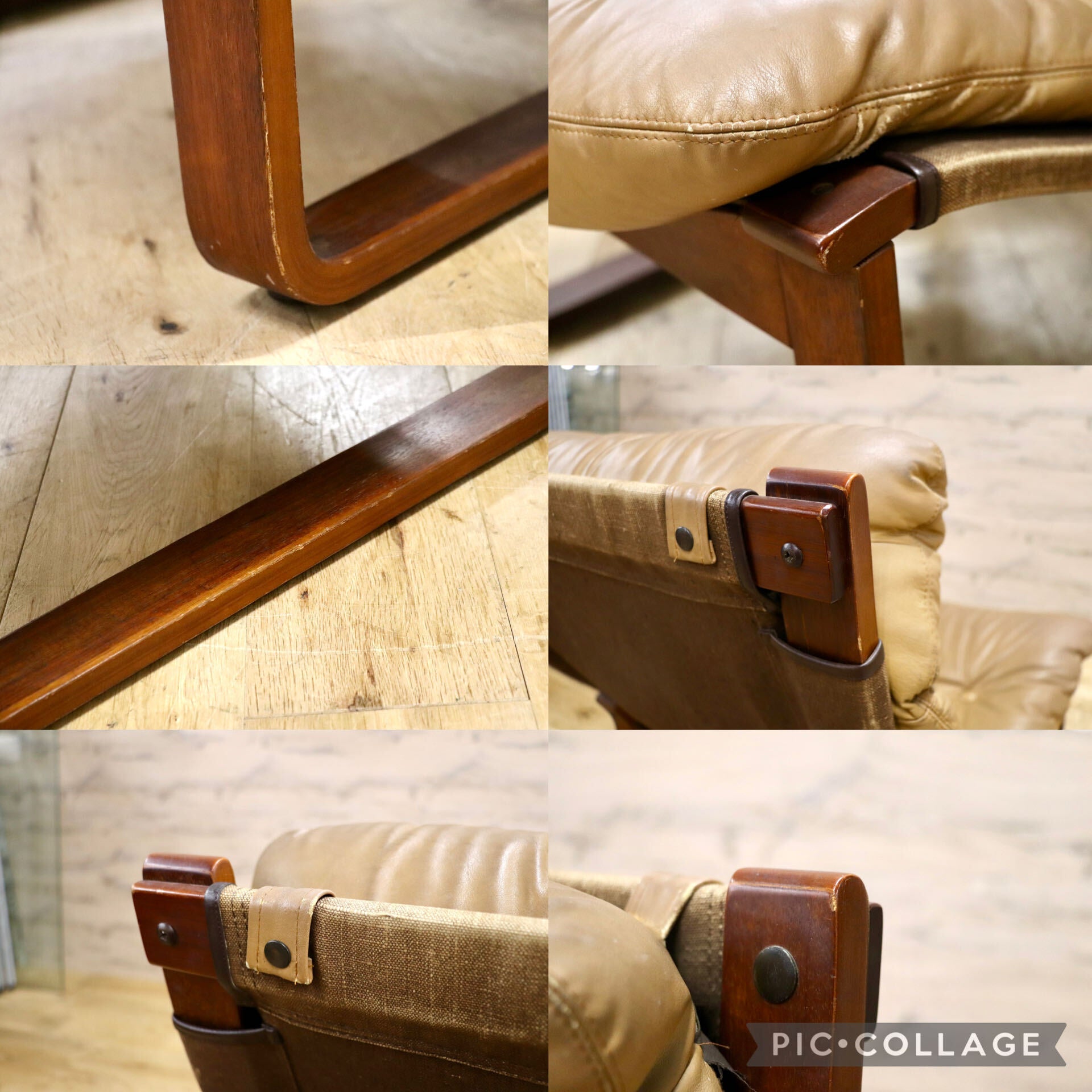 GMIK217○Tessa Furniture / テッサ・ファニチャー Angel エンゼル シングルソファ パーソナルチェア 本革 モダン ヴィンテージ 稀少