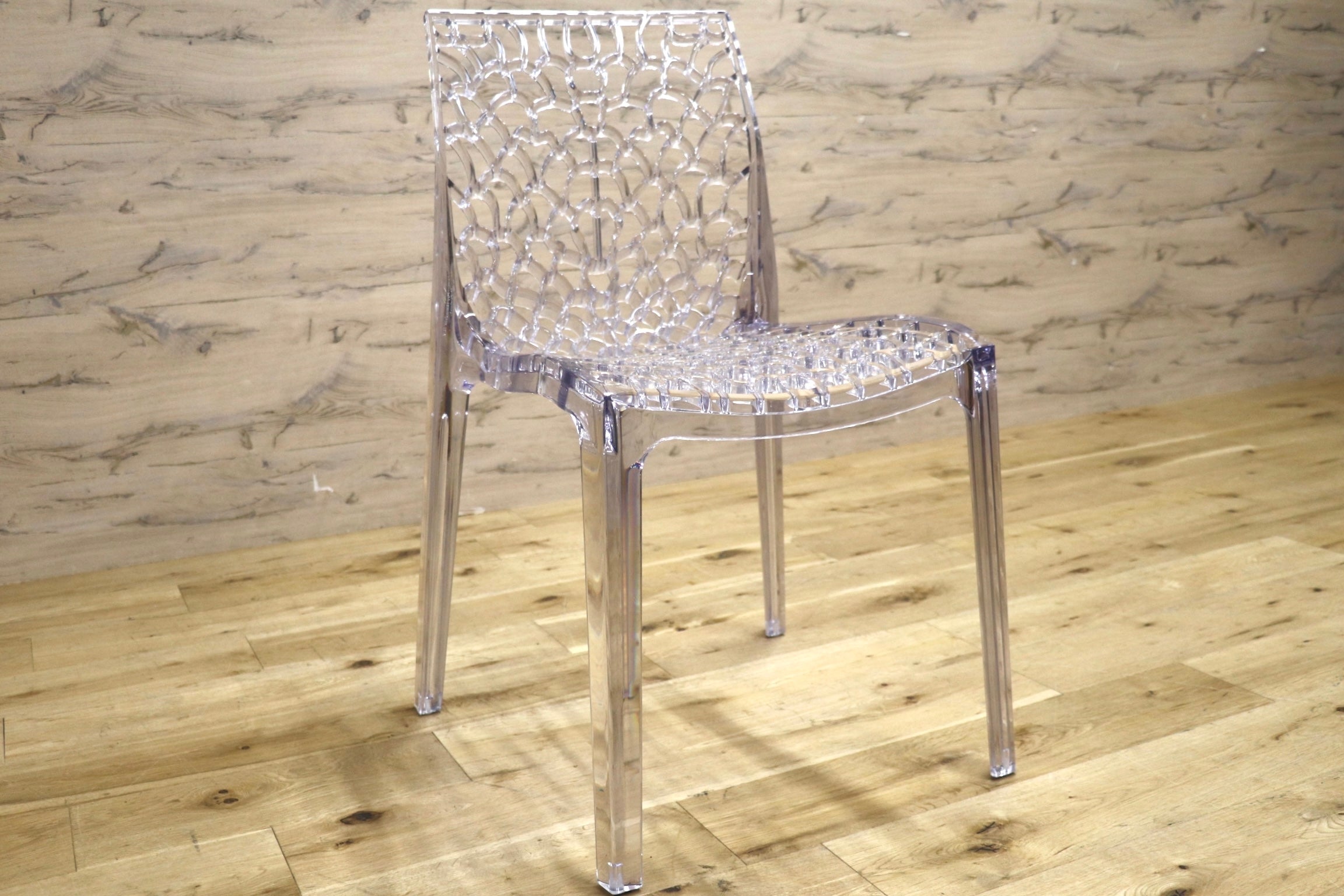 GMJH267D○HARECHAIR B.V. / ハレチェア CORAL コーラル オランダ製 クリアチェア スケルトンチェア ガーデンチェア モダン 展示品