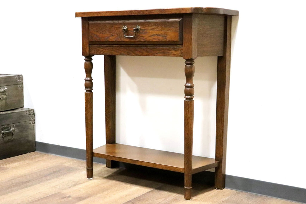 葉山ガーデン□花柄 キャビネット□オーク材□レリーフ□サイド  