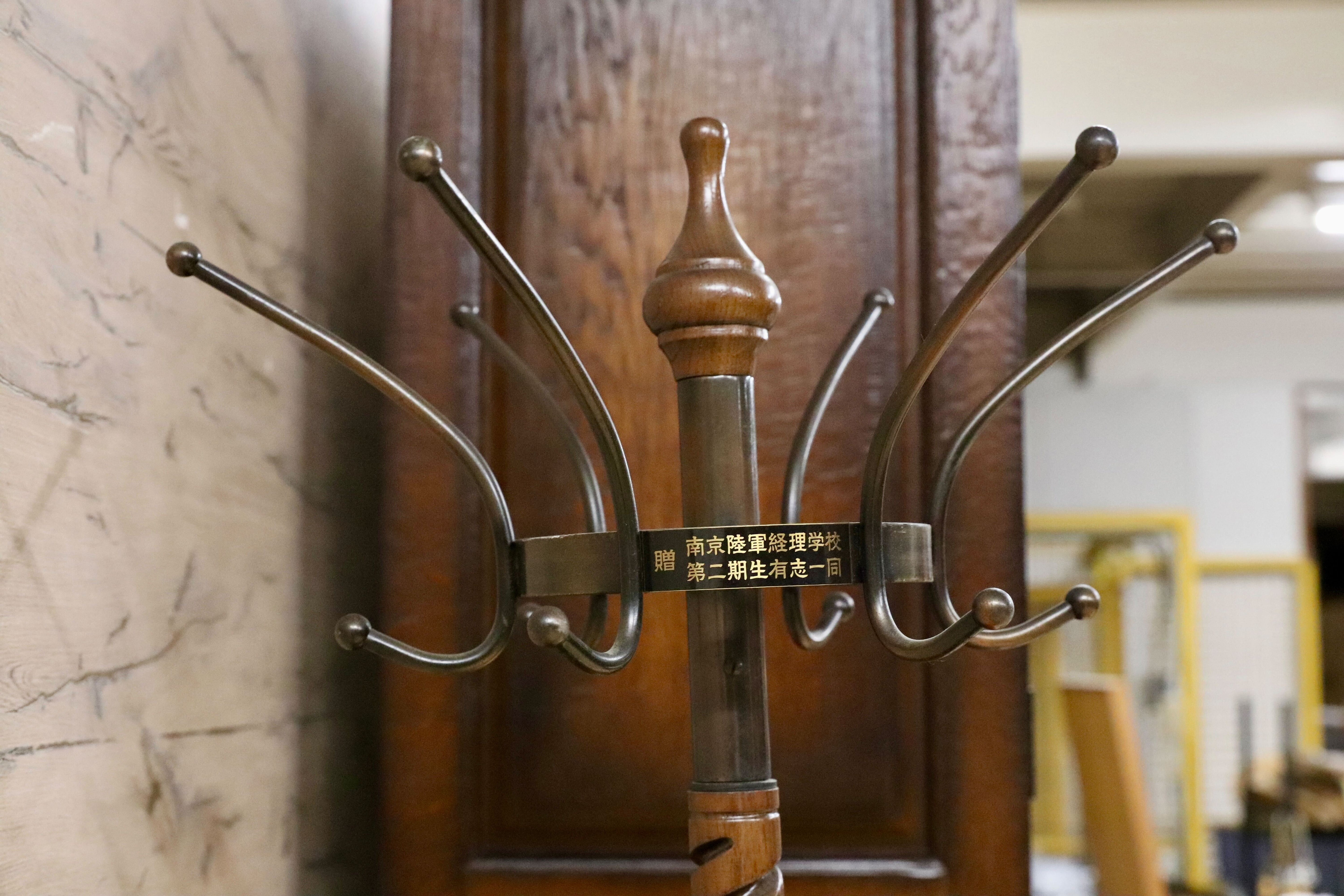 GMIS490○オールドマルニ / maruni 孔雀マルニ ポールラック ポールハンガー 年代物 ヴィンテージ アンティーク インテリア オブジェ