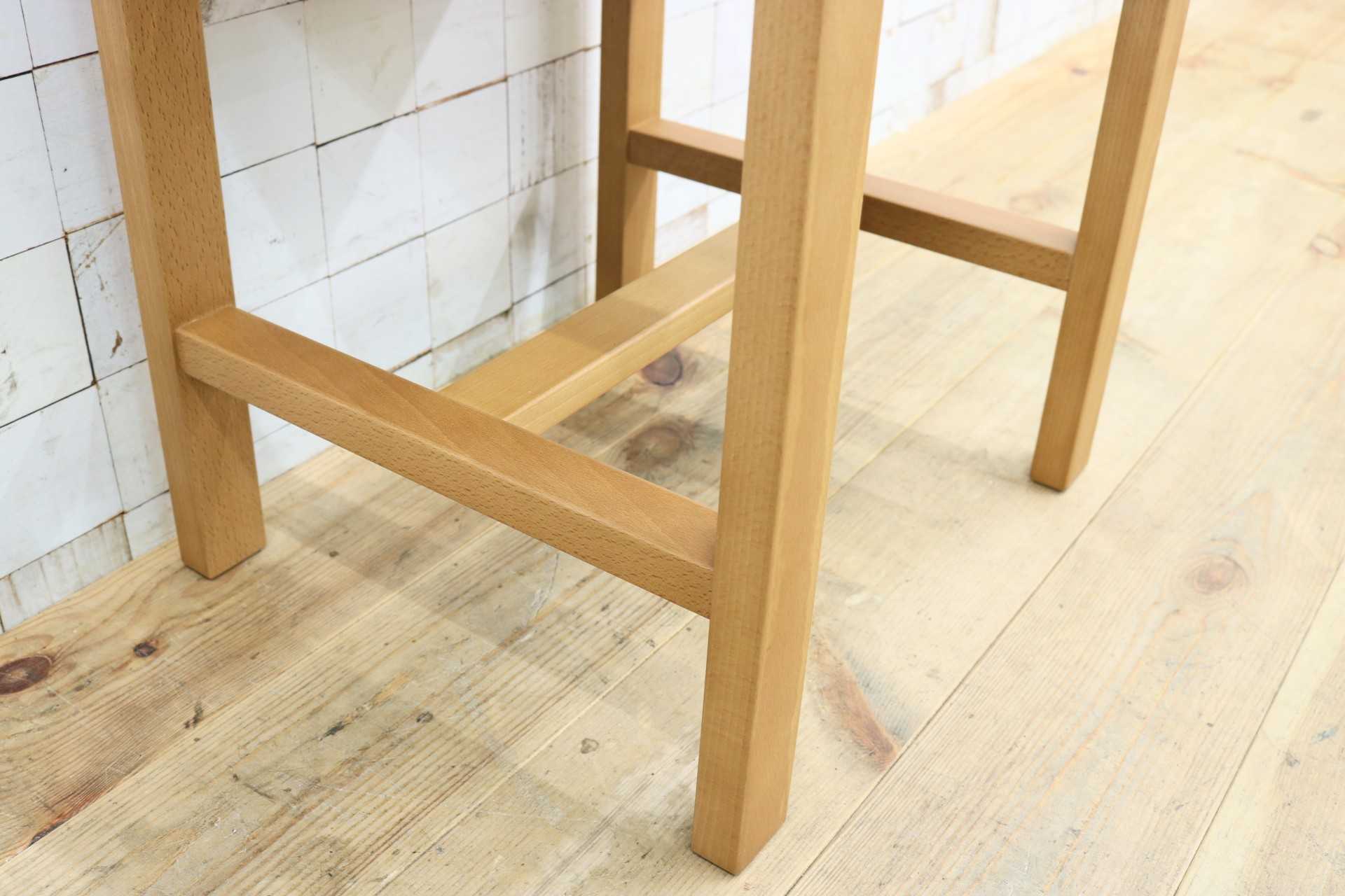 GMIK128◯ACTUS / アクタス スツール 椅子 チェア ファブリック 木製 ナチュラル 北欧 展示品