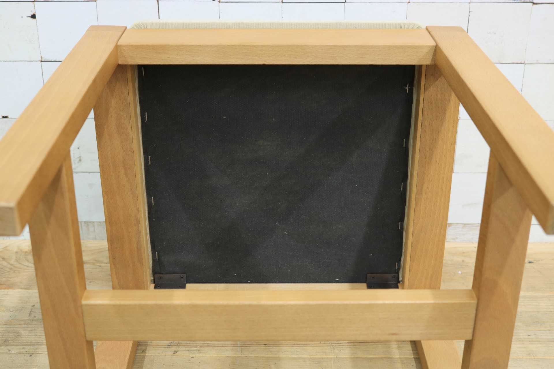 GMIK128◯ACTUS / アクタス スツール 椅子 チェア ファブリック 木製 ナチュラル 北欧 展示品
