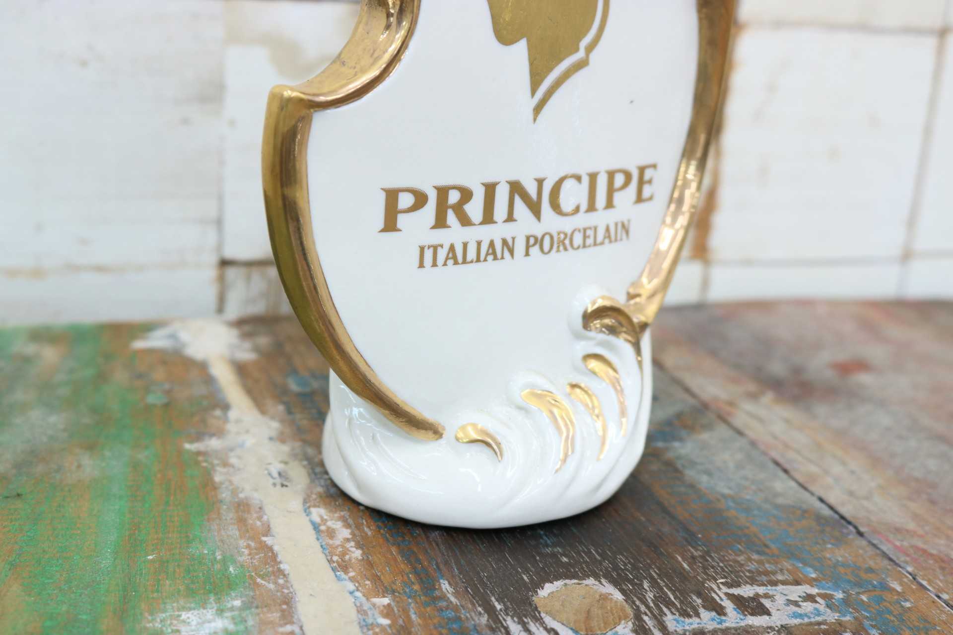 GMIK256◯Porcellane Principe / ポルセラン プリンシペ オブジェ 置物 ディスプレイ 陶器 インテリア小物 イタリア 希少 展示品