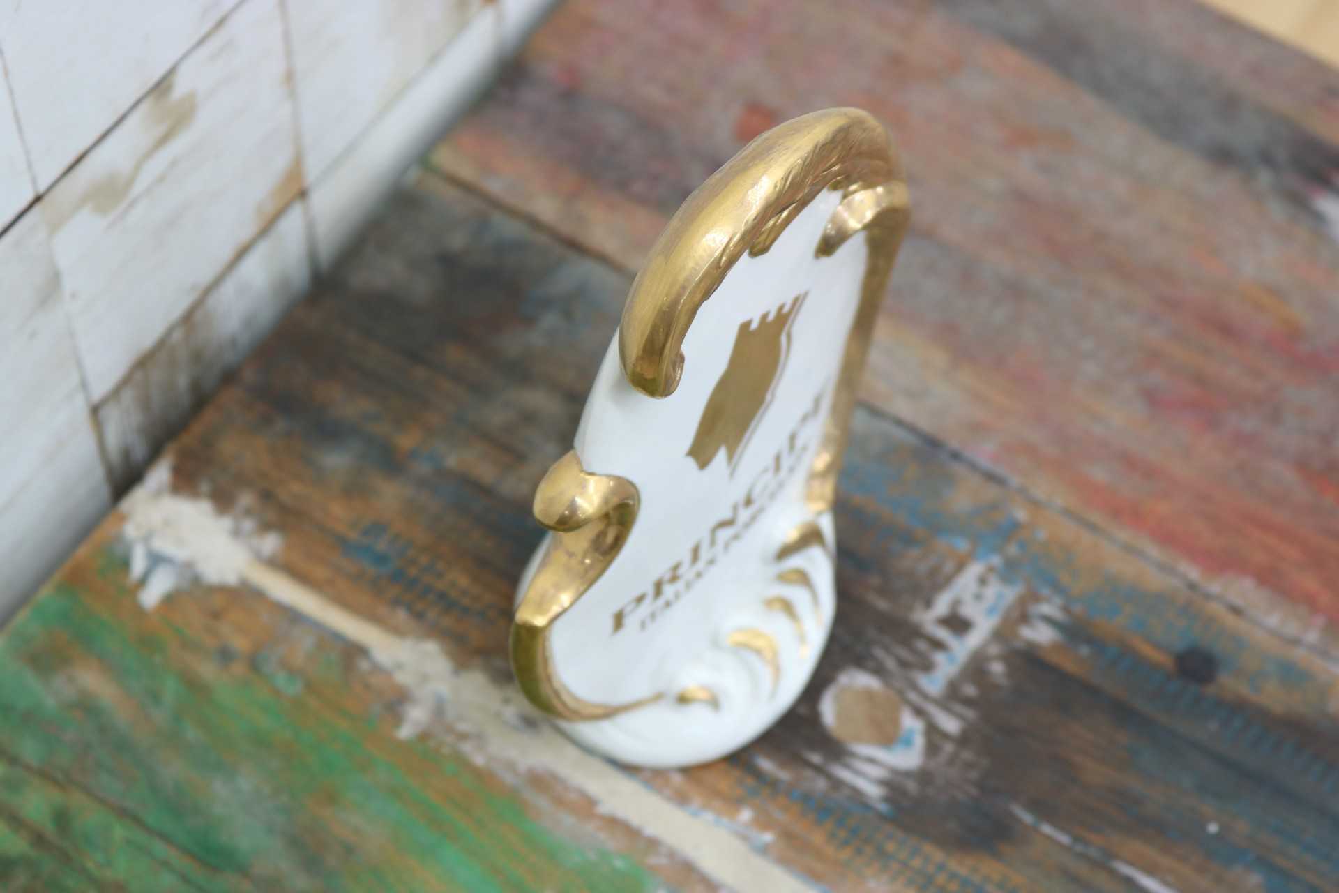 GMIK256◯Porcellane Principe / ポルセラン プリンシペ オブジェ 置物 ディスプレイ 陶器 インテリア小物 イタリア 希少 展示品