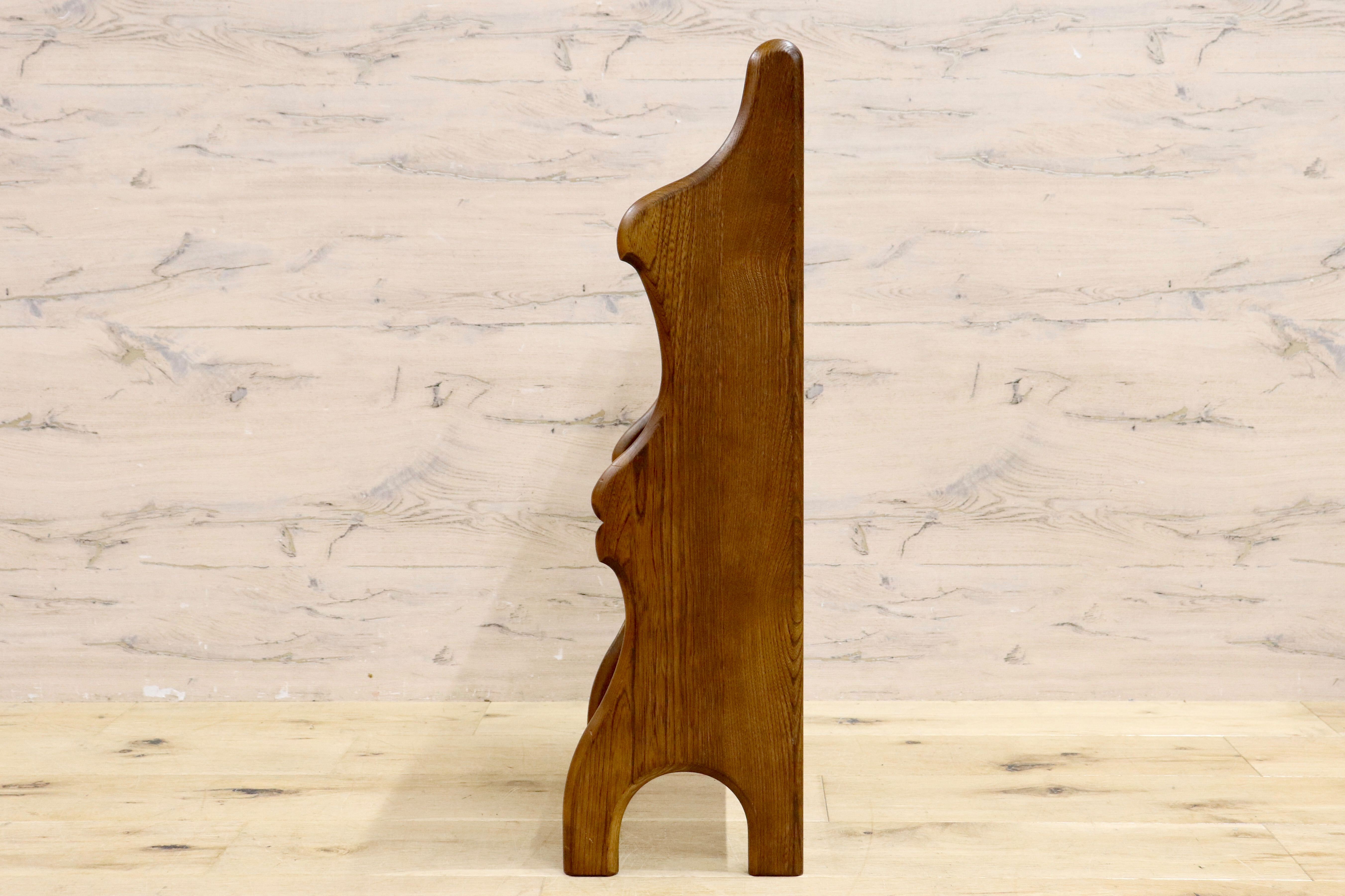 GMIH306○カリモク / karimoku マガジンラック コロニアル スリッパラック 2段 木製 ラタン 雑誌 本 収納