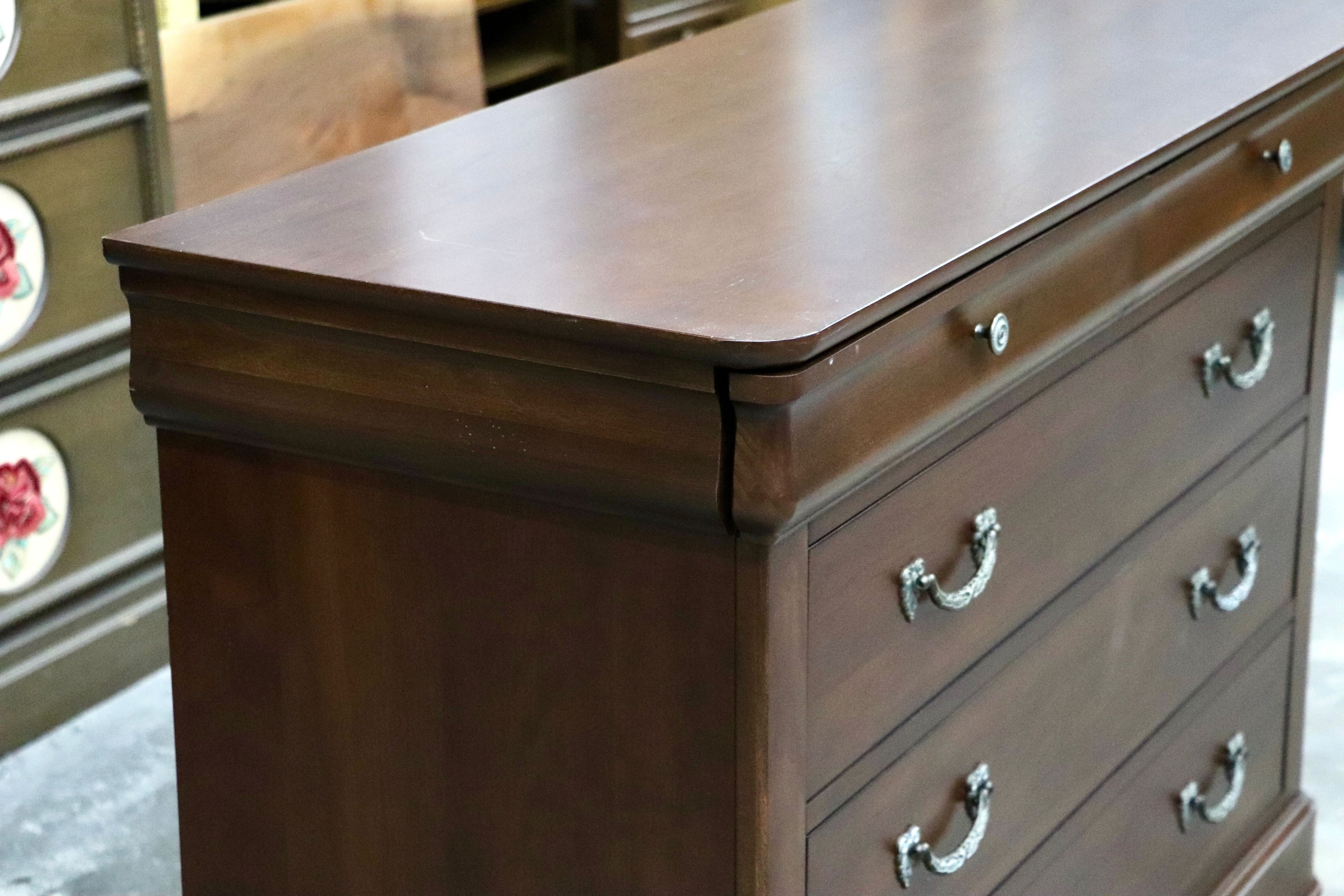 GMJK33A○DREXEL / ドレクセル Heritage 5杯 ミドルチェスト クラシックチェスト マホガニー系 アメリカ高級家具