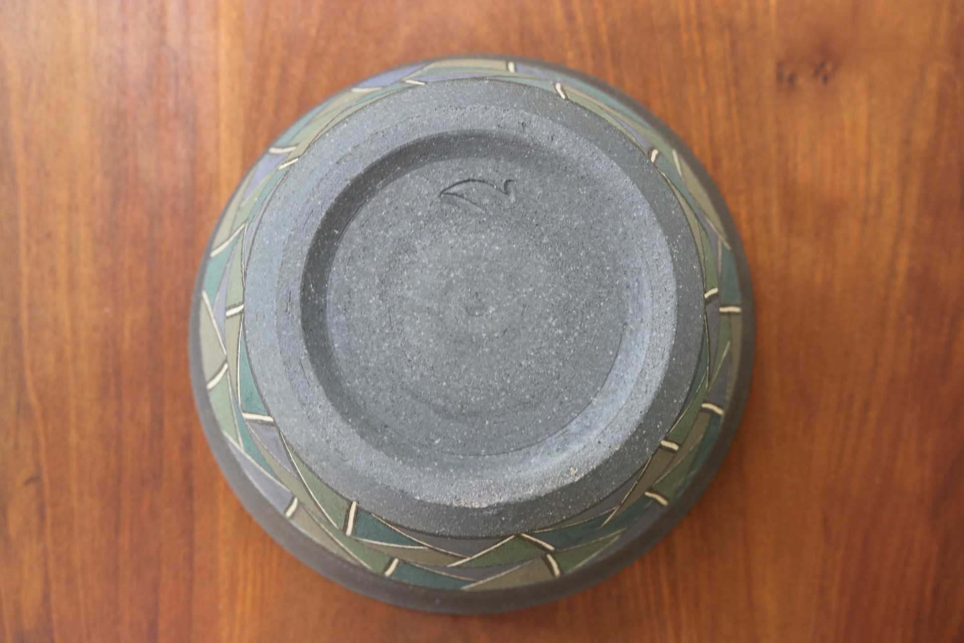 GMJO88◯市野悟窯 市野哲次 丹波焼 中鉢 深皿 陶器 現代陶芸 丹波篠山 作家物