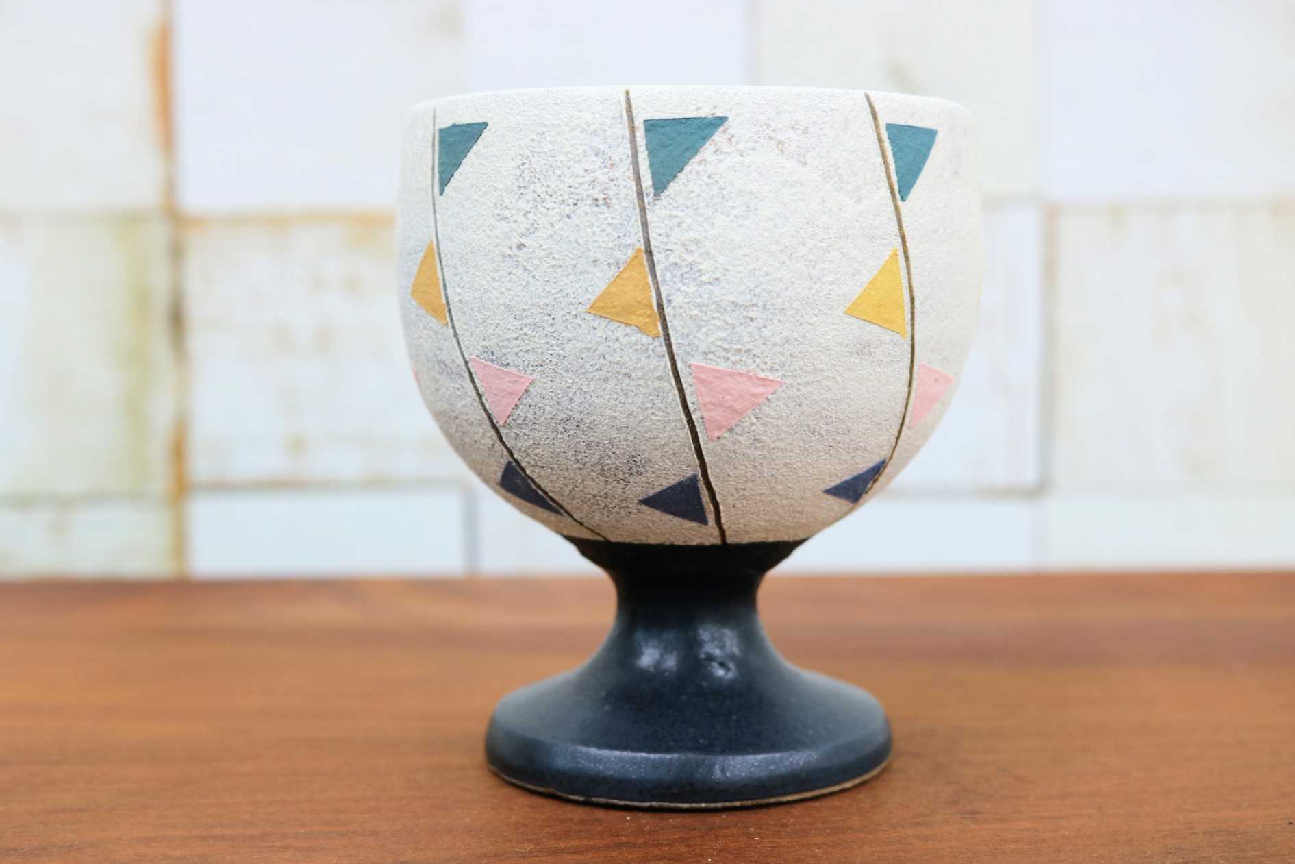 GMJO96A◯市野悟窯 市野哲次 丹波焼 ワインカップ 陶器 現代陶芸 丹波篠山 作家物