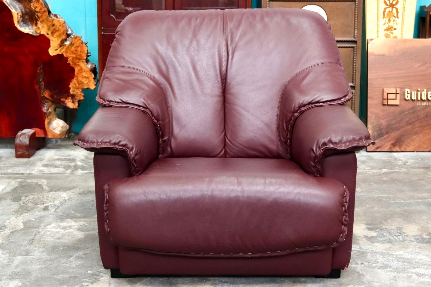 GMJS146A○冨士ファニチア / FUJI FURNITURE 1人掛けソファ シングルソファ 椅子 国産家具 ヴィンテージ