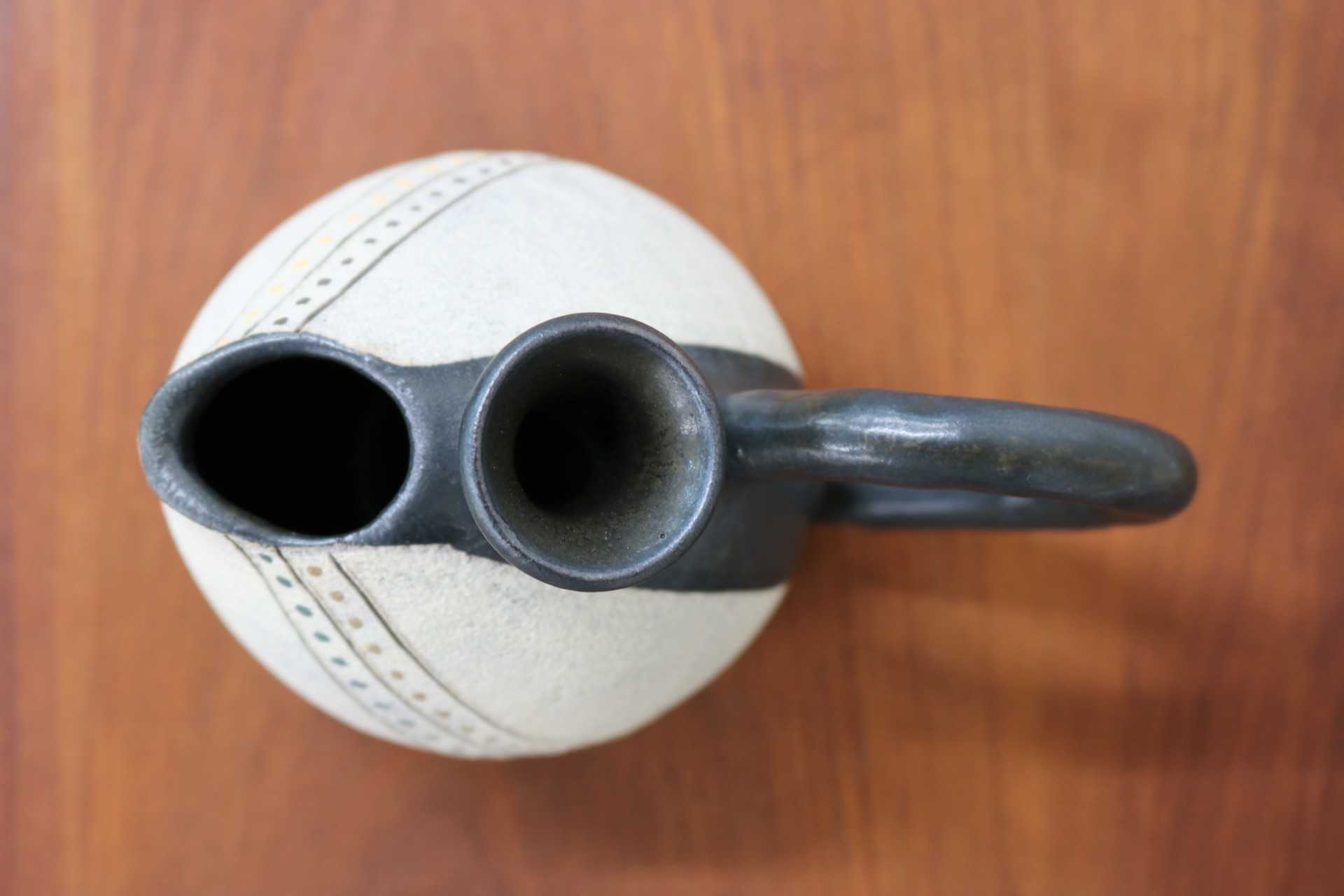 GMJO91A◯市野悟窯 市野哲次 丹波焼 酒器 足付き 陶器 現代陶芸 丹波篠山 作家物