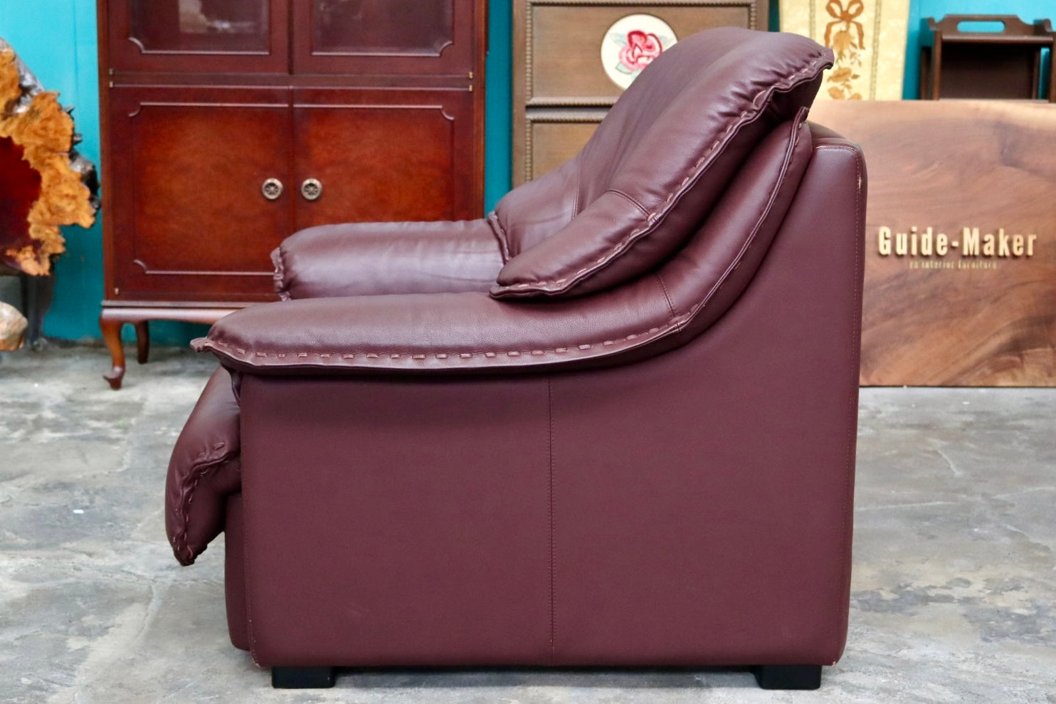GMJS146A○冨士ファニチア / FUJI FURNITURE 1人掛けソファ シングルソファ 椅子 国産家具 ヴィンテージ