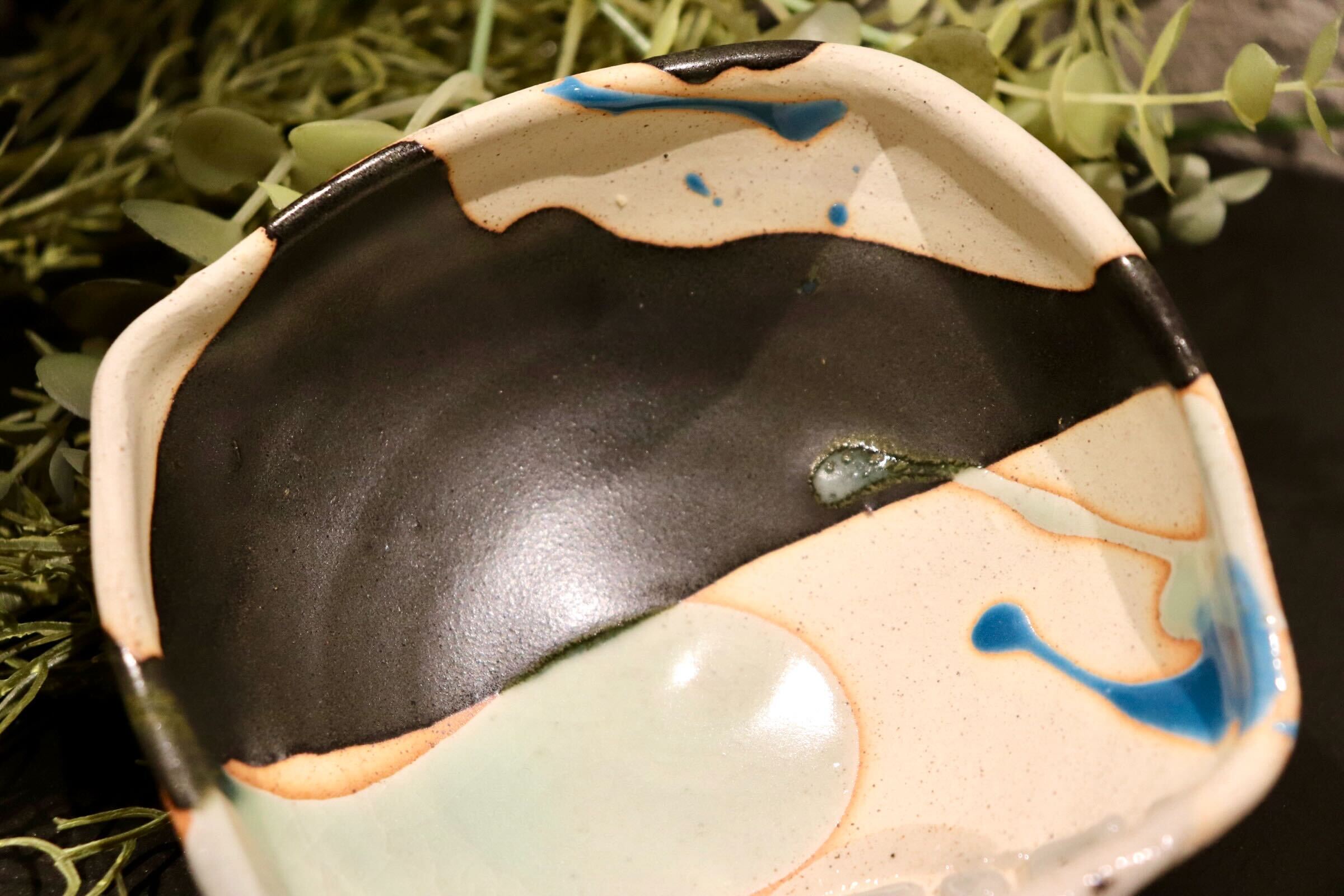 GMIO222E◯丹文窯 丹波焼 陶器 和食器 小皿 小鉢 伝統工芸 丹波篠山 未使用