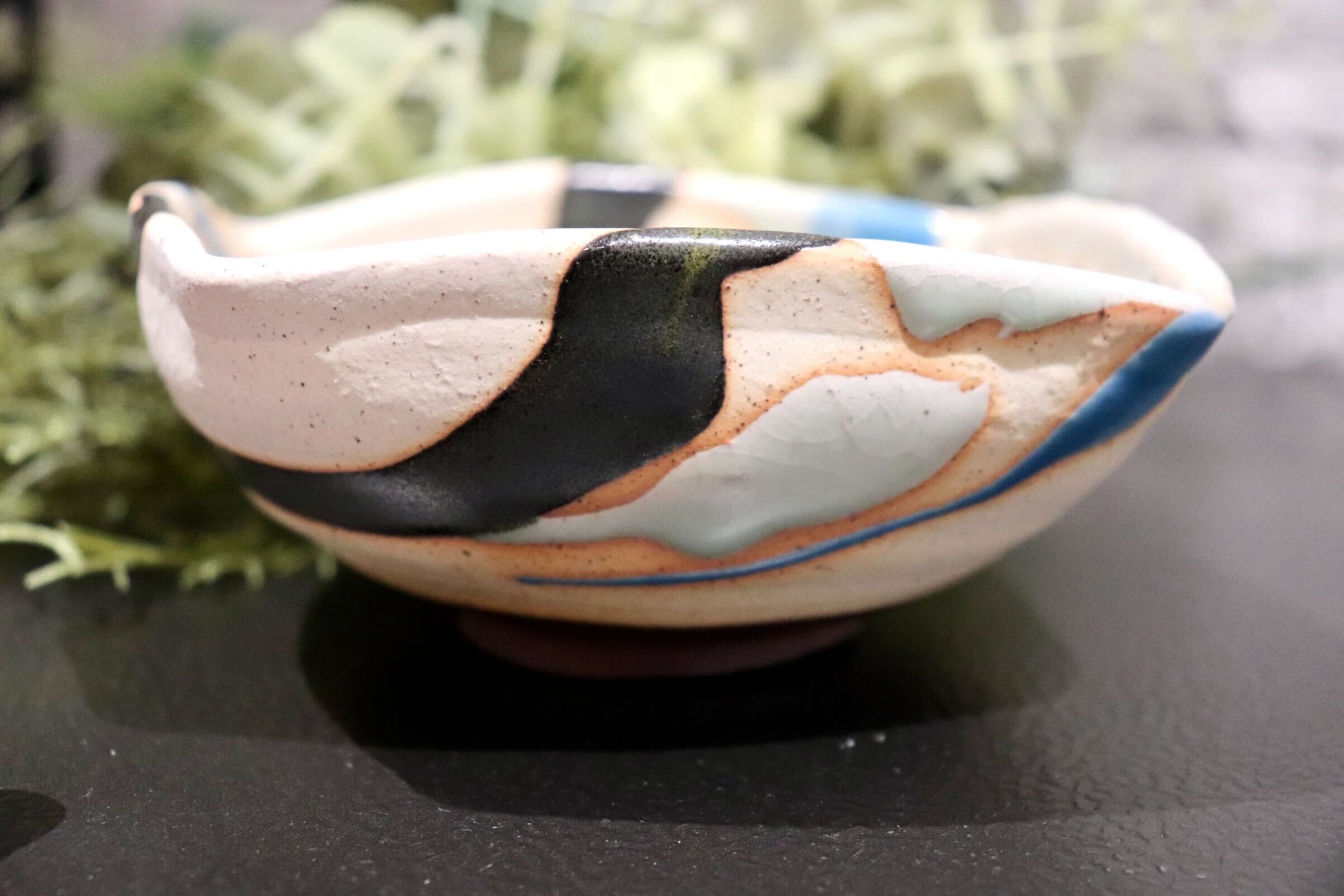 GMIO222E◯丹文窯 丹波焼 陶器 和食器 小皿 小鉢 伝統工芸 丹波篠山 未使用