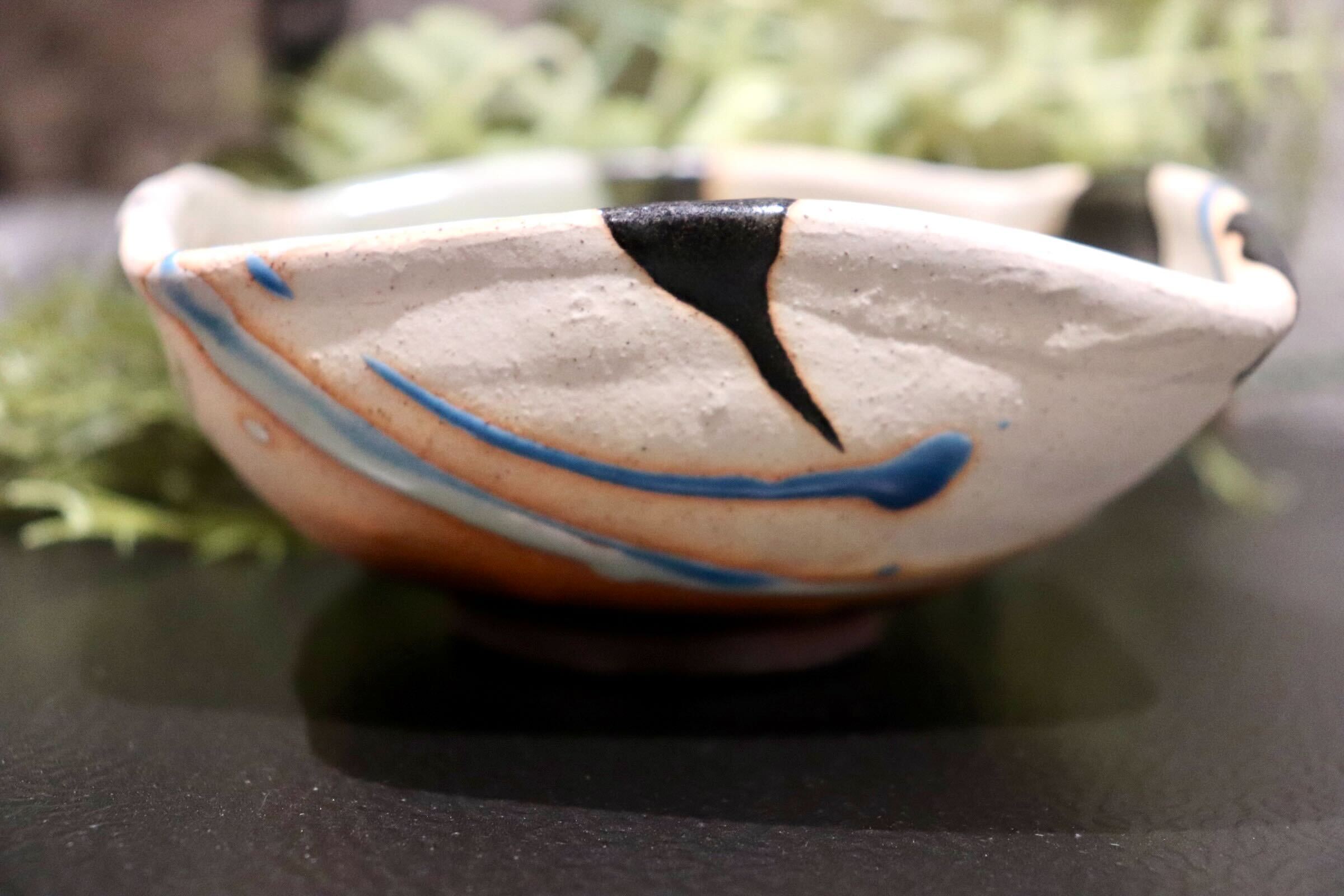 GMIO222E◯丹文窯 丹波焼 陶器 和食器 小皿 小鉢 伝統工芸 丹波篠山 未使用