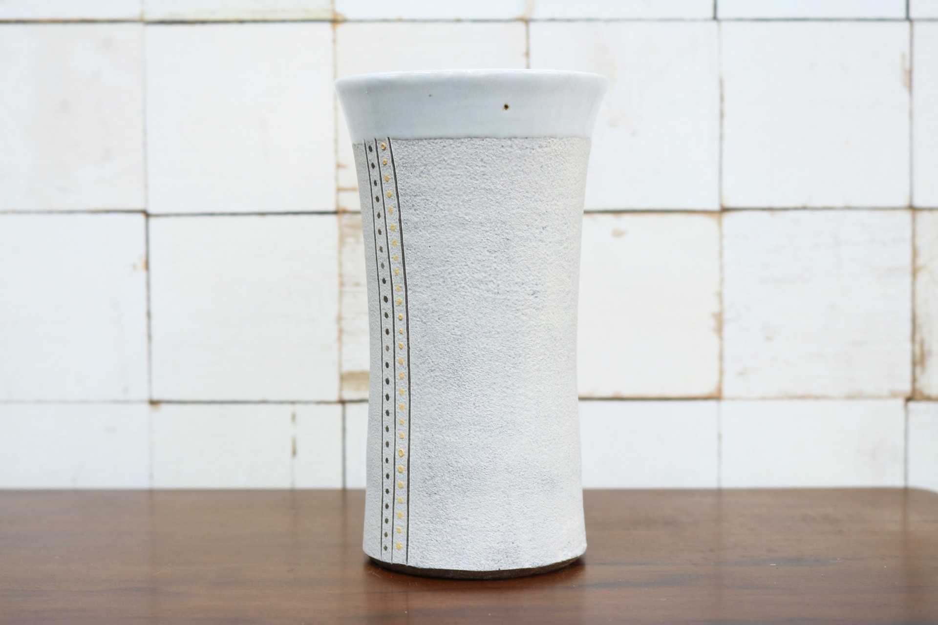 GMJO121D◯市野悟窯 市野哲次 丹波焼 彩色線象嵌 ビアジョッキ 陶器 現代陶芸 作家物